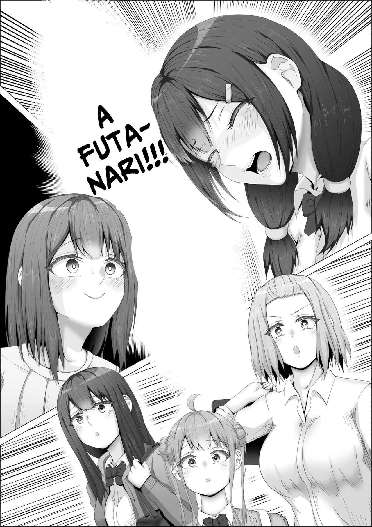 [shikiniki] When The Gals In My Class Found Out That I Was A Futanari, They Started Freaking Out. #1 Nanami-chan Toilet Assault Fellatio Edition [English] [Solid Rose] numero di immagine  18