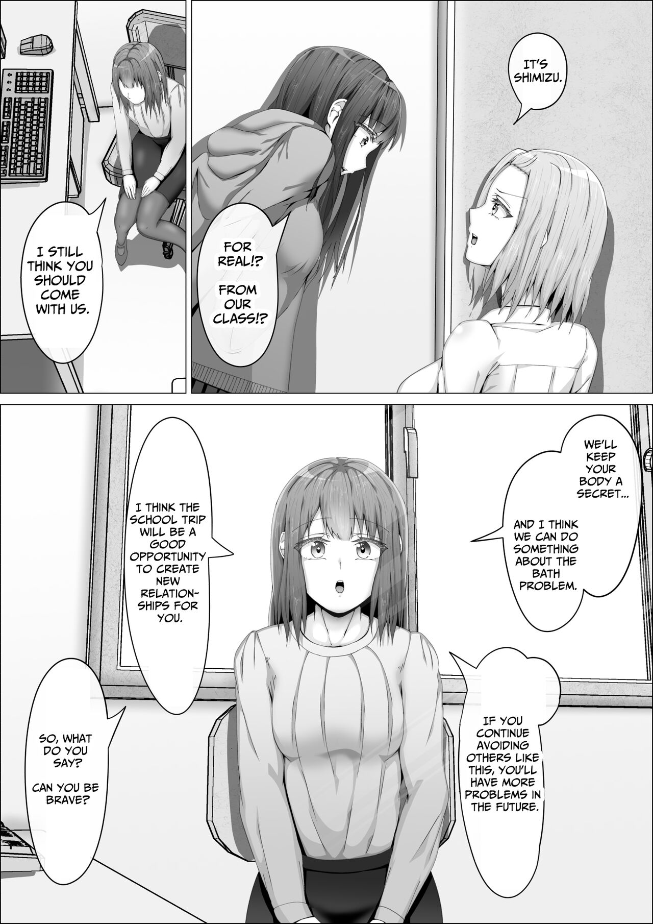 [shikiniki] When The Gals In My Class Found Out That I Was A Futanari, They Started Freaking Out. #1 Nanami-chan Toilet Assault Fellatio Edition [English] [Solid Rose] numero di immagine  20