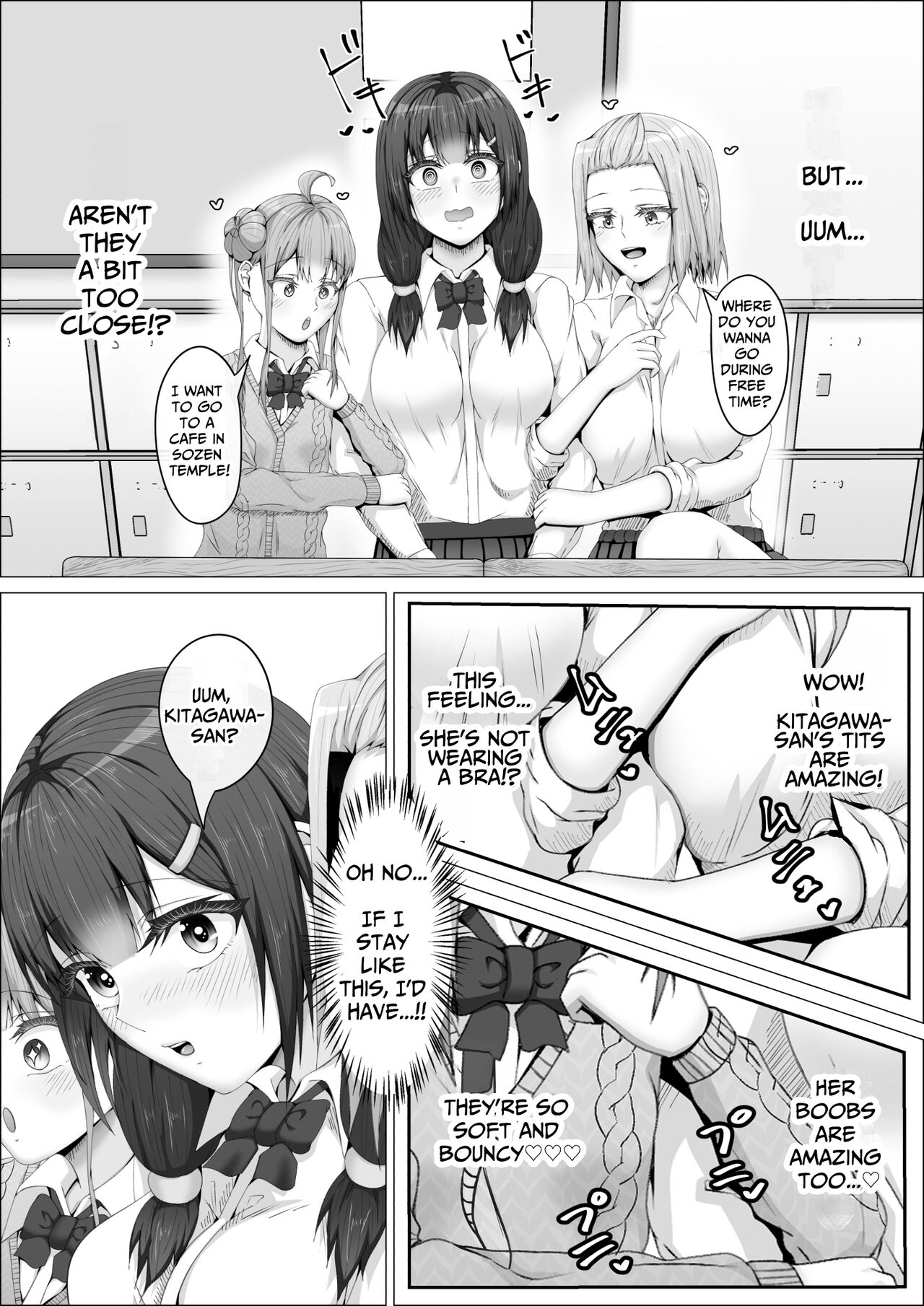 [shikiniki] When The Gals In My Class Found Out That I Was A Futanari, They Started Freaking Out. #1 Nanami-chan Toilet Assault Fellatio Edition [English] [Solid Rose] numero di immagine  26