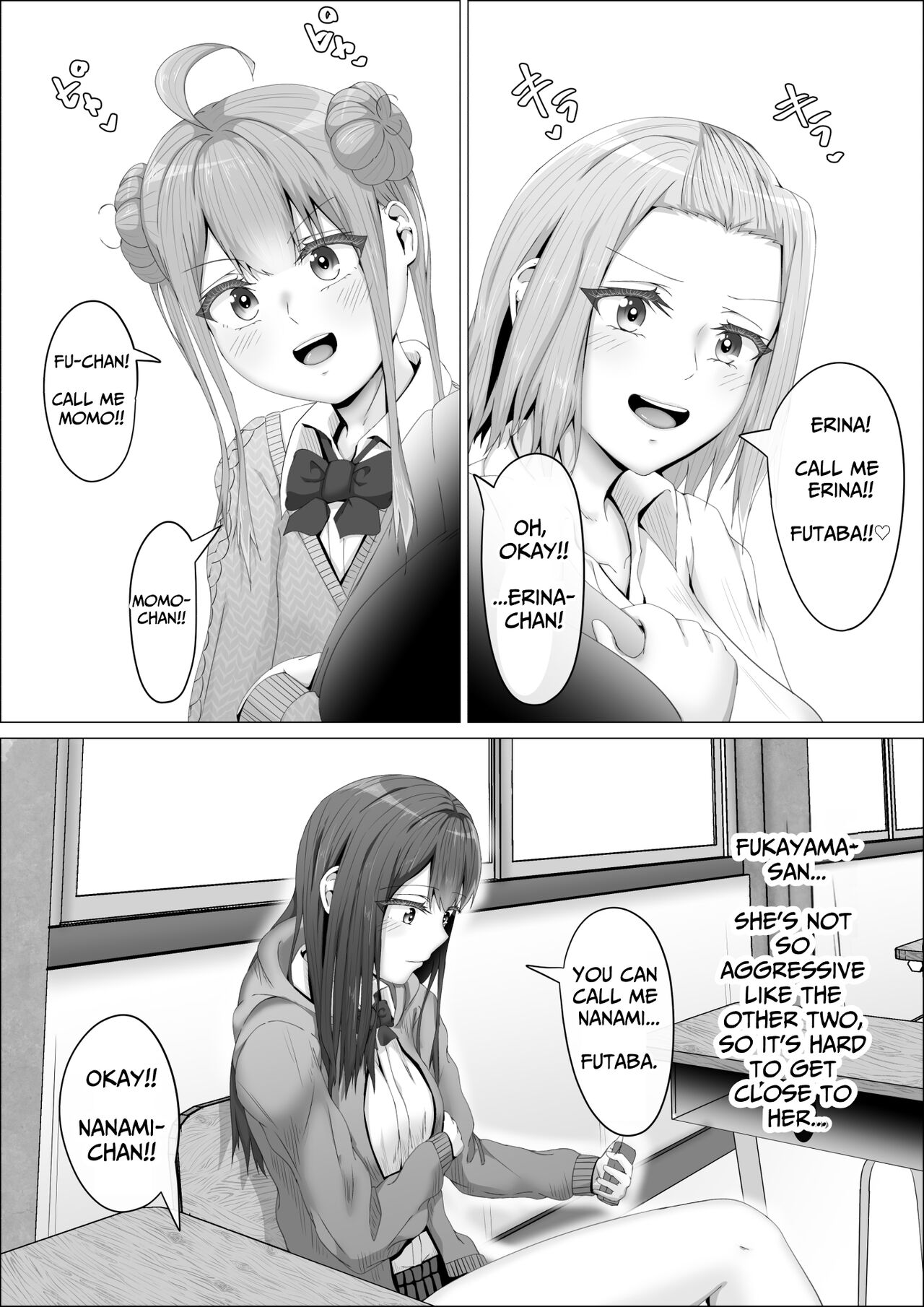 [shikiniki] When The Gals In My Class Found Out That I Was A Futanari, They Started Freaking Out. #1 Nanami-chan Toilet Assault Fellatio Edition [English] [Solid Rose] numero di immagine  27