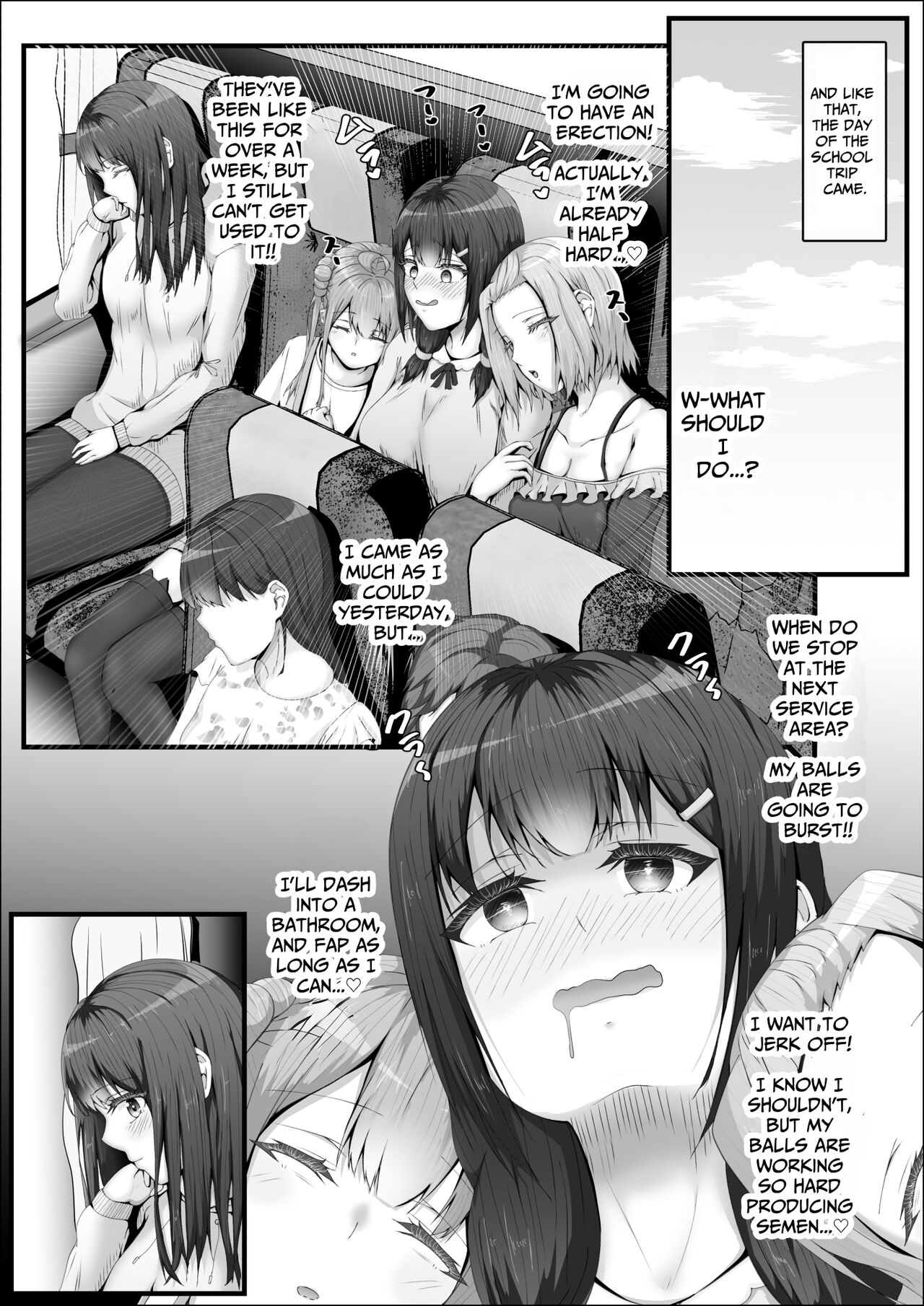 [shikiniki] When The Gals In My Class Found Out That I Was A Futanari, They Started Freaking Out. #1 Nanami-chan Toilet Assault Fellatio Edition [English] [Solid Rose] numero di immagine  28