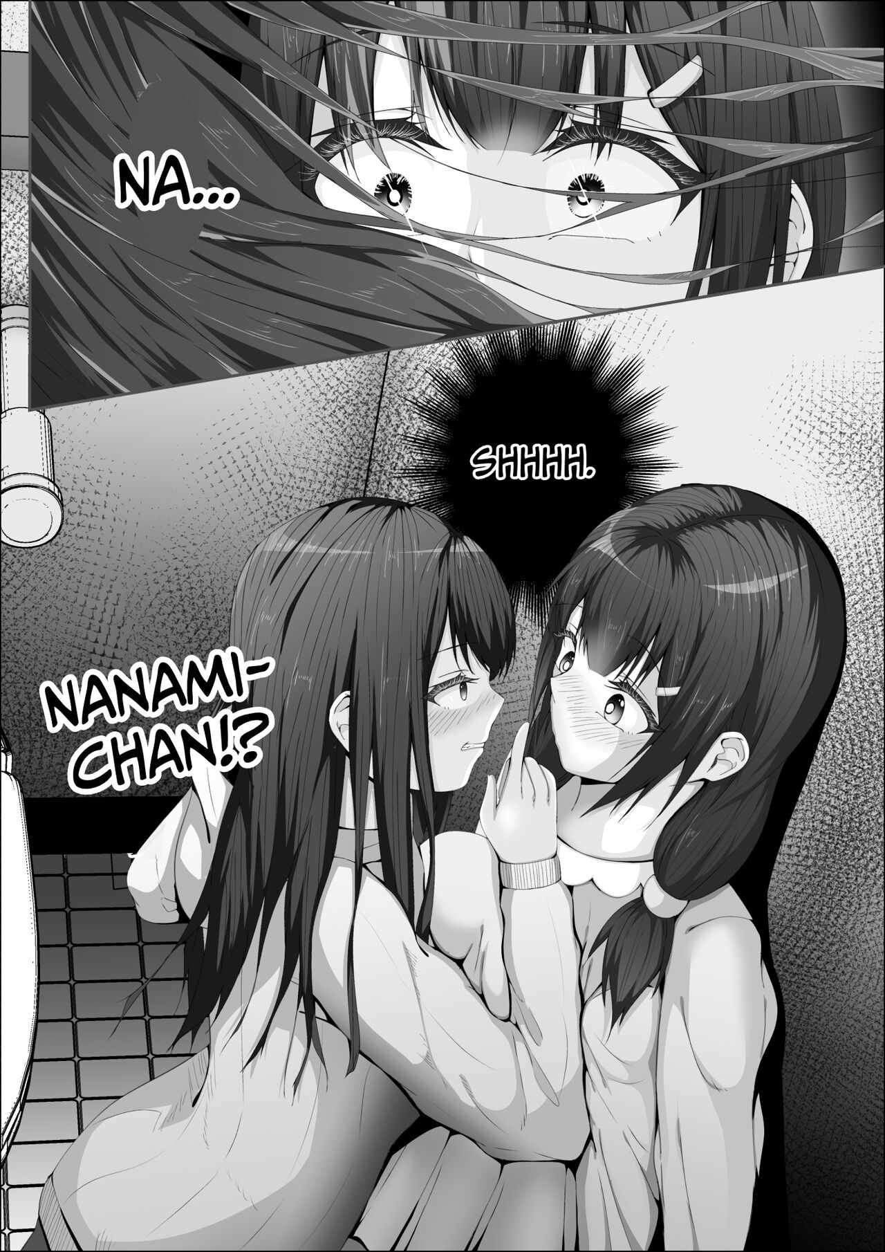 [shikiniki] When The Gals In My Class Found Out That I Was A Futanari, They Started Freaking Out. #1 Nanami-chan Toilet Assault Fellatio Edition [English] [Solid Rose] numero di immagine  30