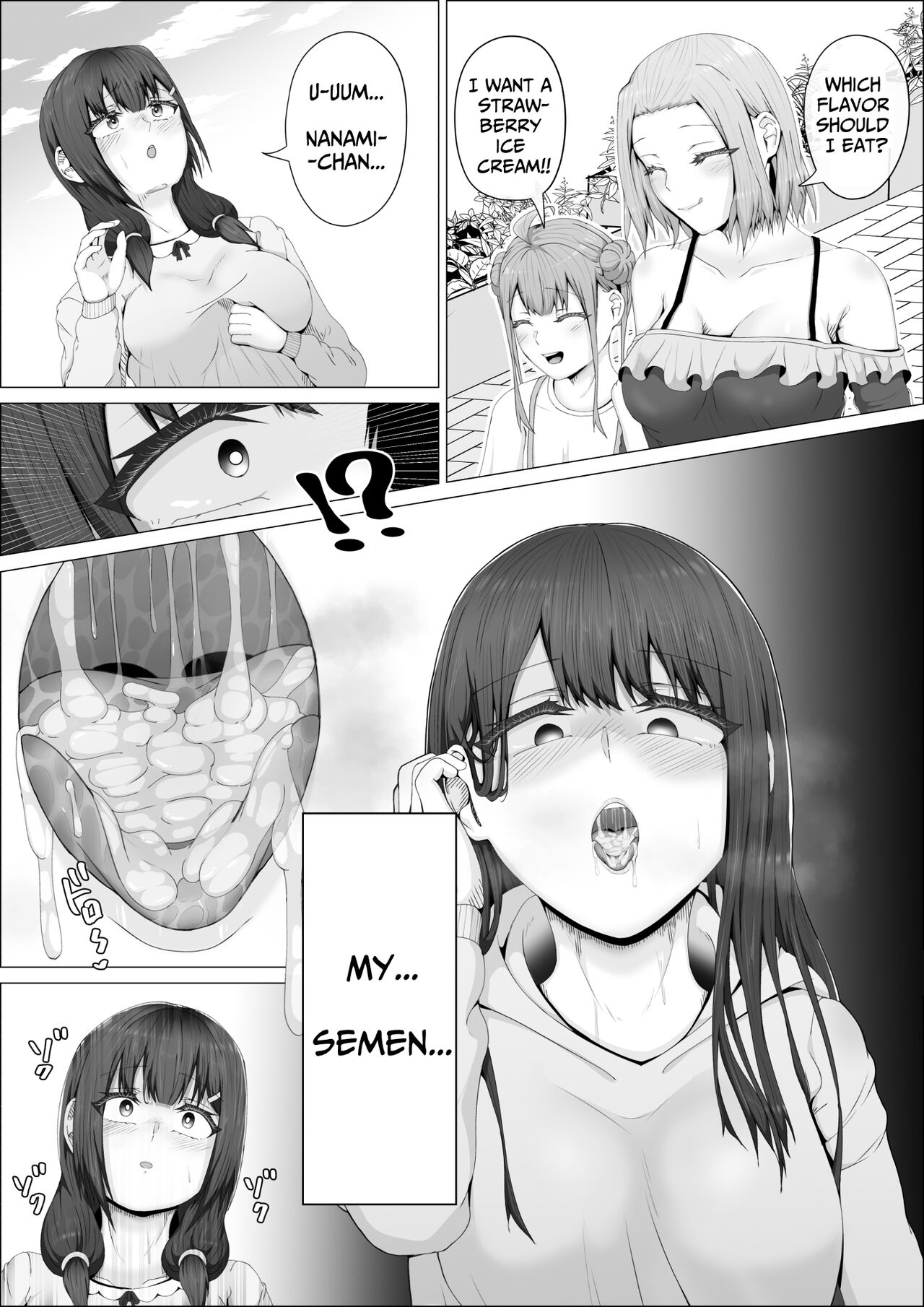 [shikiniki] When The Gals In My Class Found Out That I Was A Futanari, They Started Freaking Out. #1 Nanami-chan Toilet Assault Fellatio Edition [English] [Solid Rose] numero di immagine  53