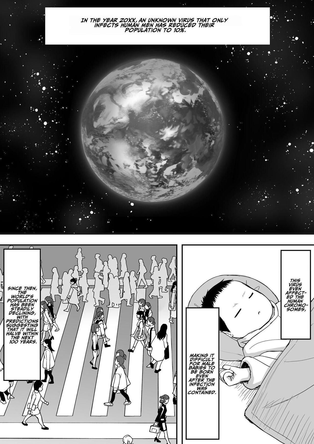 [Hiyori Hamster] In A World Where The Number Of Men Has Decreased to One-Tenth, You Can Do Whatever You Want [English] [ADTL] 이미지 번호 2