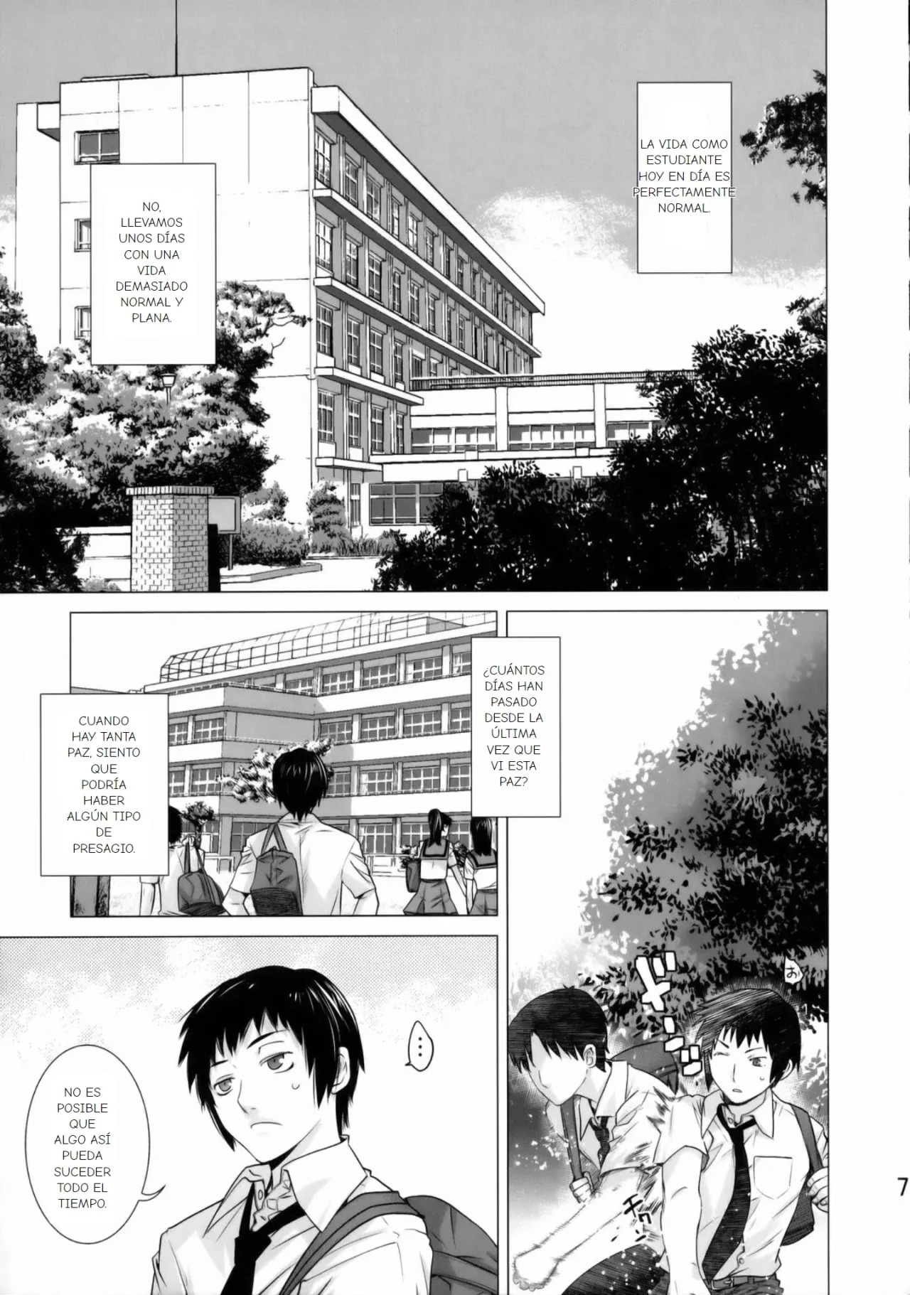 (C77) [Kouchaya (Ootsuka Kotora)] Ore to Nagato. (The Melancholy of Haruhi Suzumiya) [Spanish] [Earl Hickey0] 이미지 번호 6