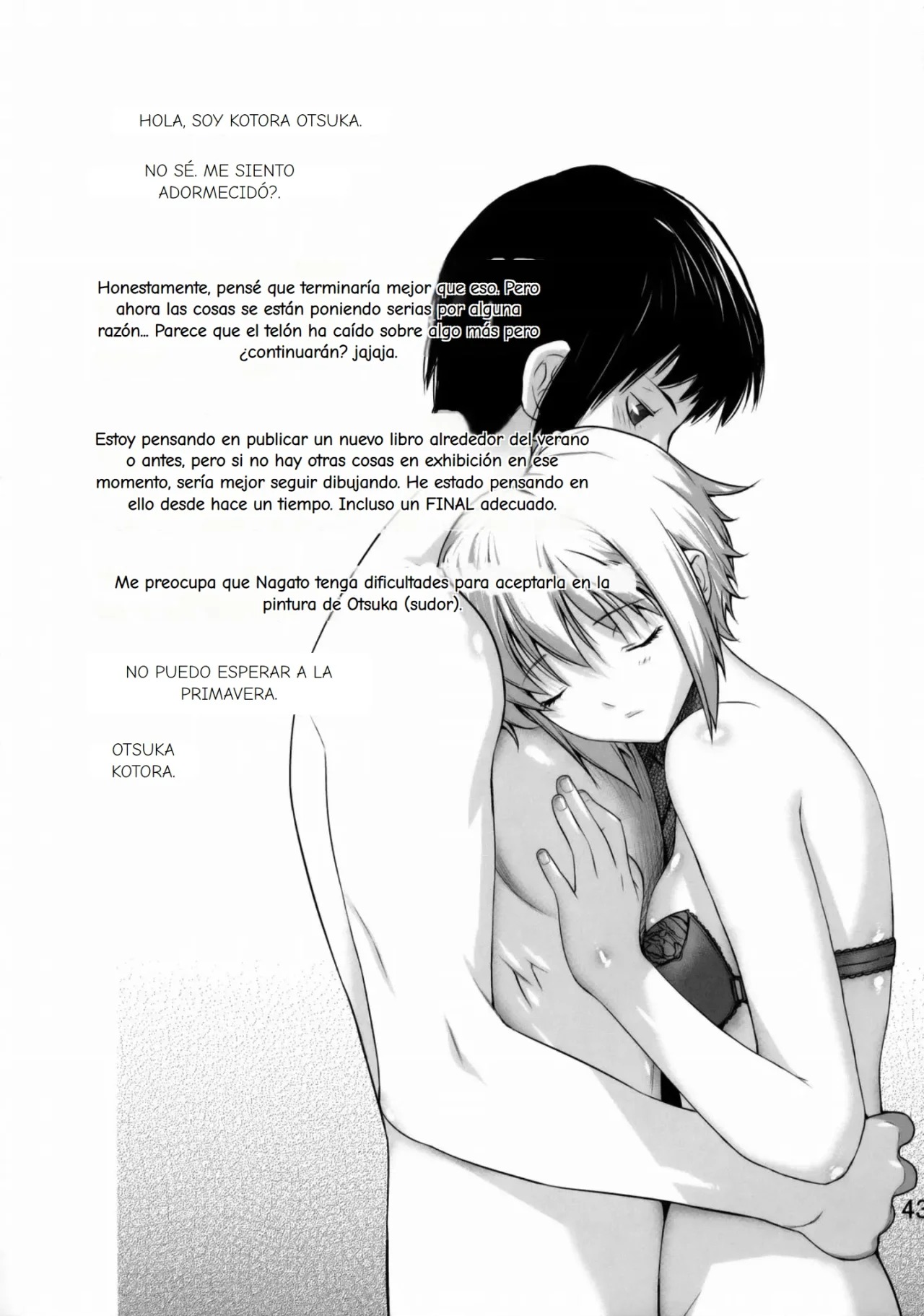 (C77) [Kouchaya (Ootsuka Kotora)] Ore to Nagato. (The Melancholy of Haruhi Suzumiya) [Spanish] [Earl Hickey0] 이미지 번호 42