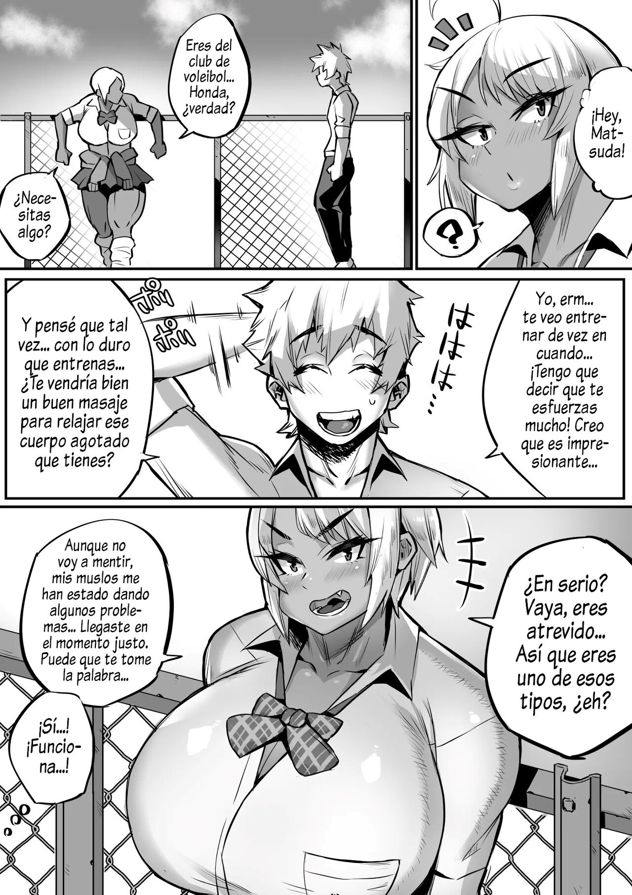 [36p] Bakunyuu Icha Love Gakuen [Spanish] [Al Chile no Sé Scan] 图片编号 19