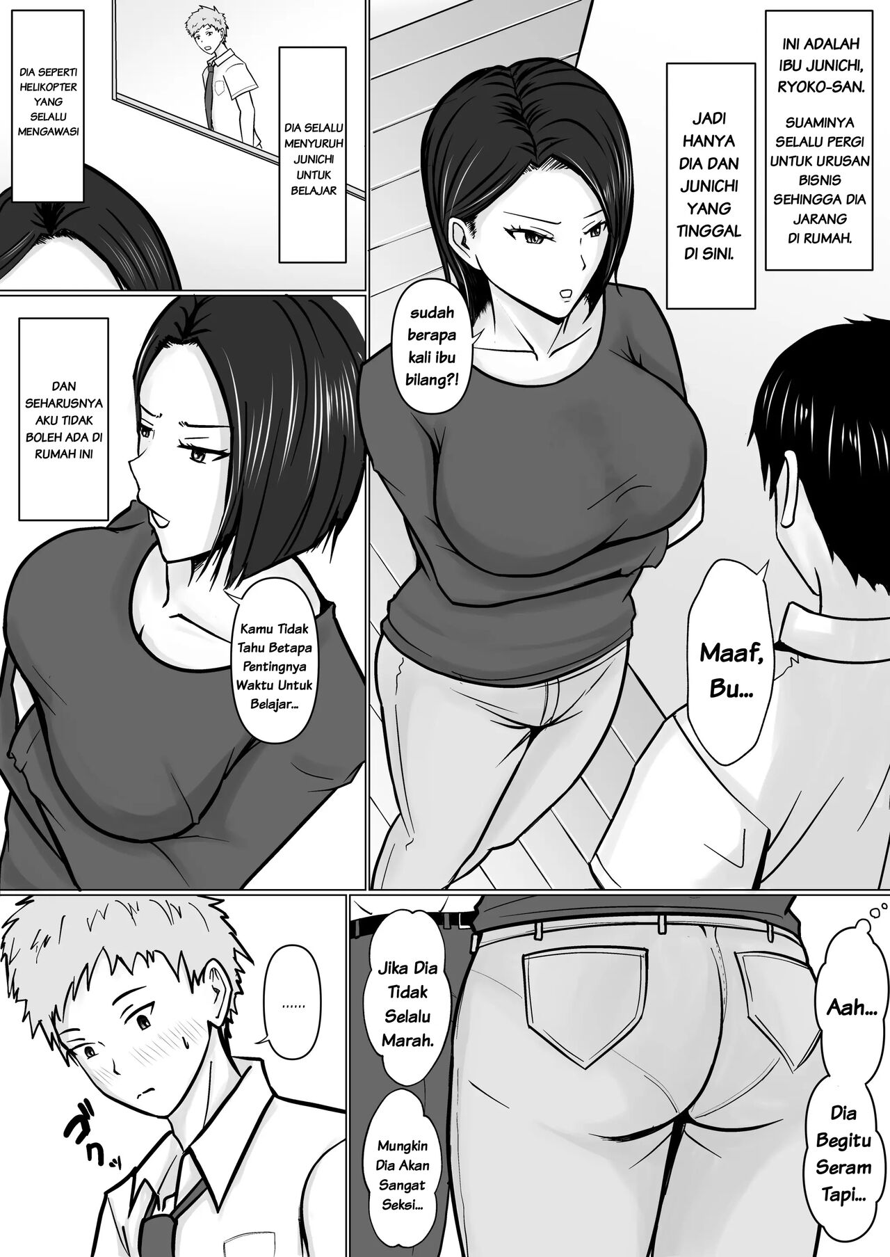 [Takino Mishin] AKU MERASUKI IBU TEMANKU, YANG MEMBENCIKU. [INDONESIAN] image number 8