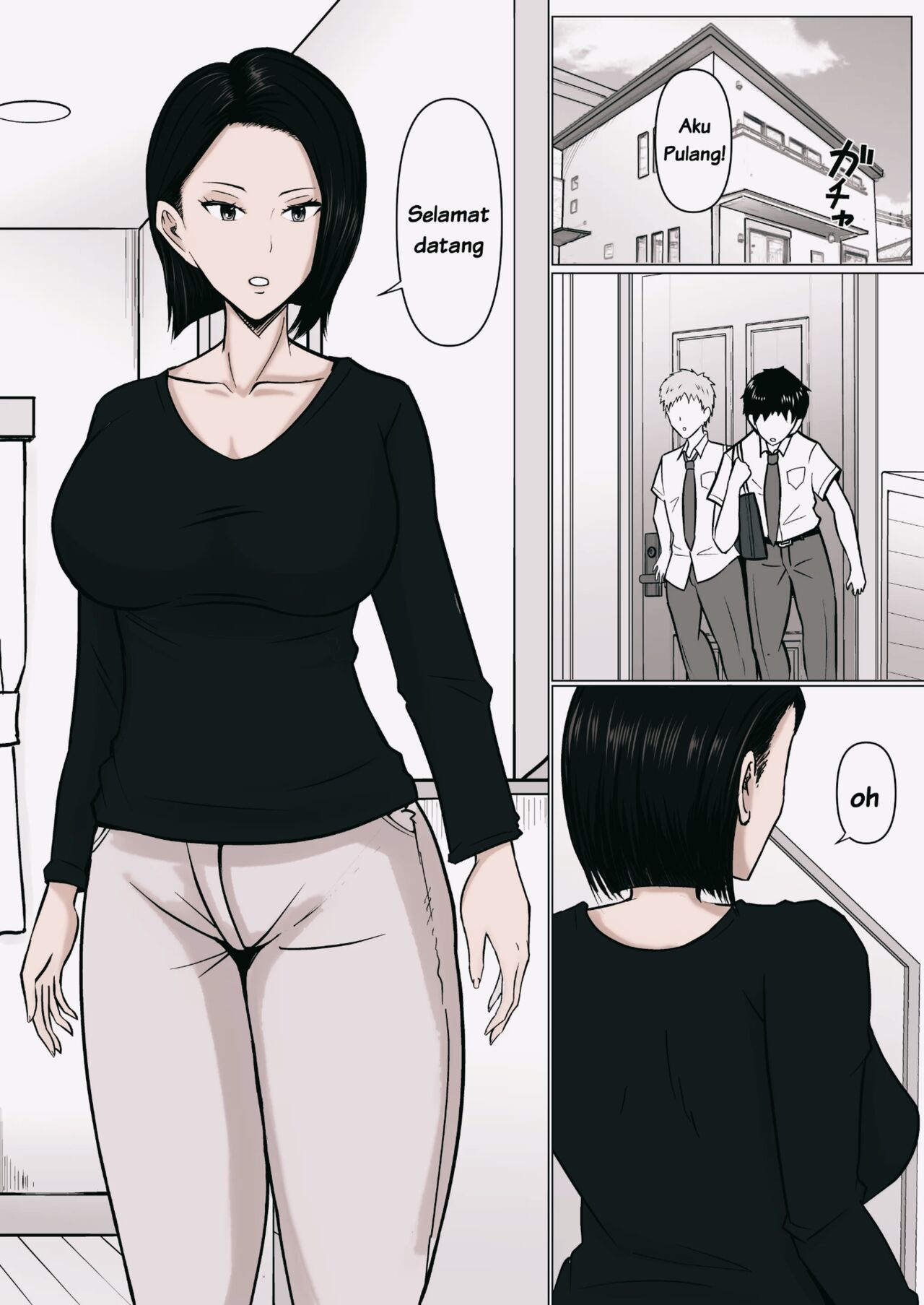 [Takino Mishin] Ore no Koto ga Kirai na Tomodachi no Haha ni Hyoui | Aku Merasuki Ibu Temanku, Yang Membenciku. [Indonesian] image number 6