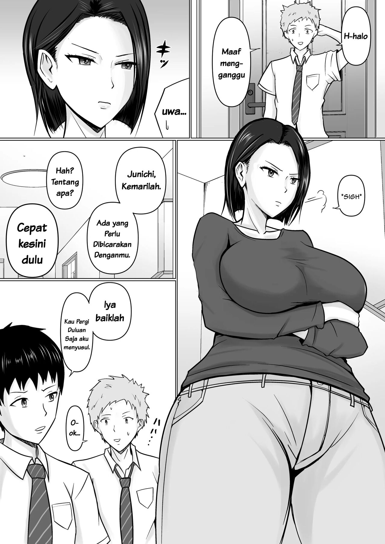 [Takino Mishin] Ore no Koto ga Kirai na Tomodachi no Haha ni Hyoui | Aku Merasuki Ibu Temanku, Yang Membenciku. [Indonesian] image number 7