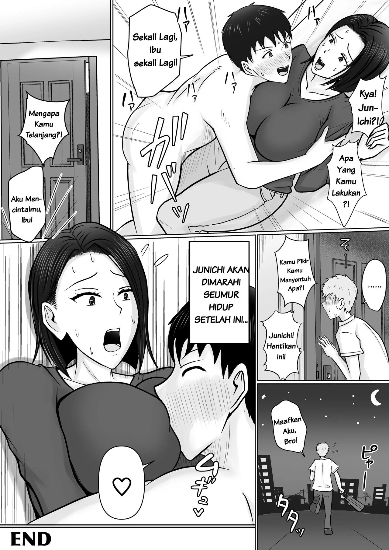 [Takino Mishin] Ore no Koto ga Kirai na Tomodachi no Haha ni Hyoui | Aku Merasuki Ibu Temanku, Yang Membenciku. [Indonesian] image number 64