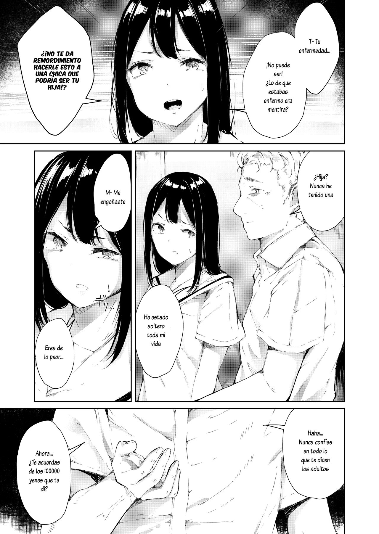 [Namagaki (Furatsu)] Papa Katsu nante Shinakereba Yokatta [Spanish] [Lovely Diablesse Scan] [Digital] image number 9