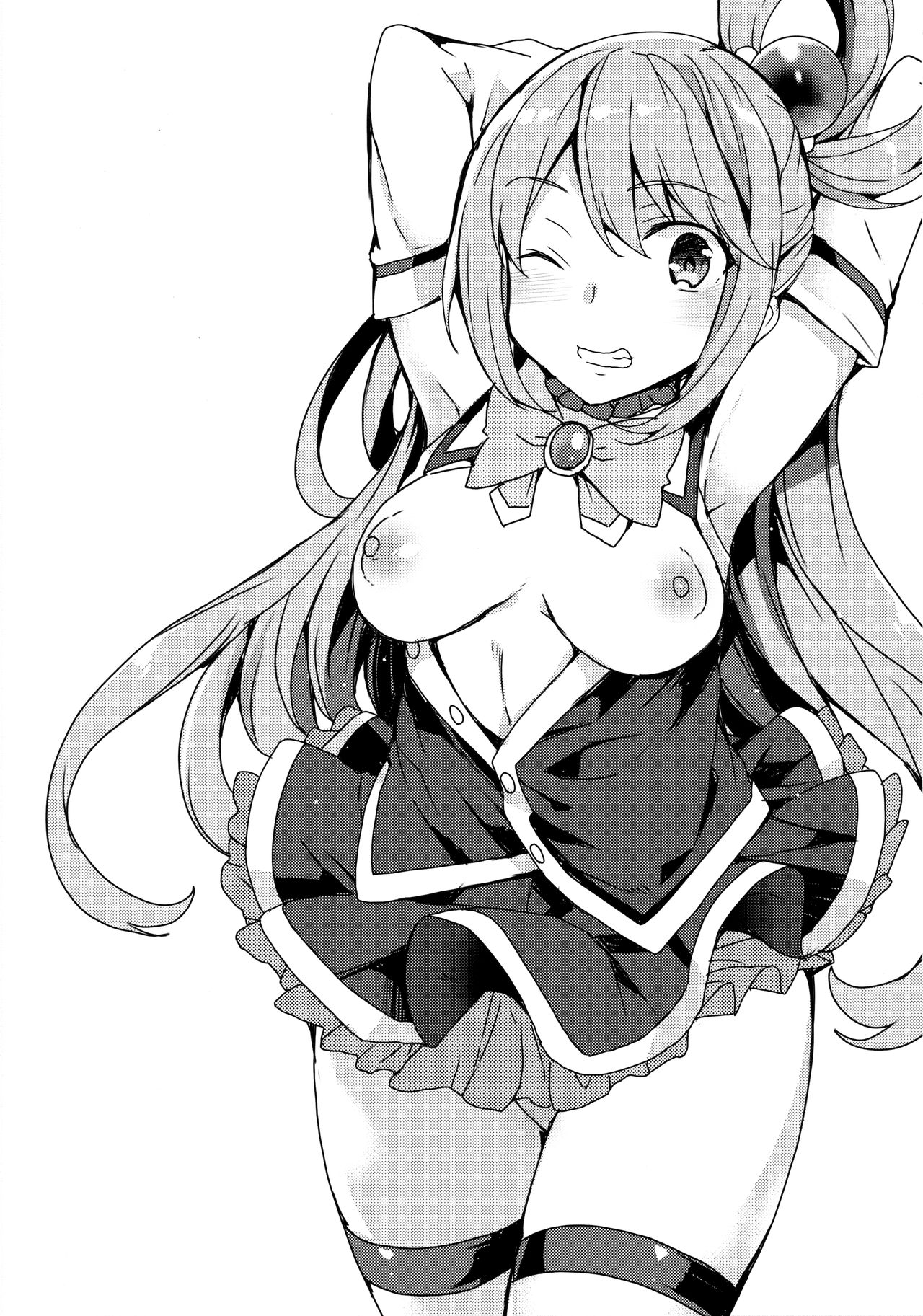 [Waffle Doumeiken (Tanaka Decilitre)] Aqua's! (Kono Subarashii Sekai ni Syukufuku o!) 图片编号 2