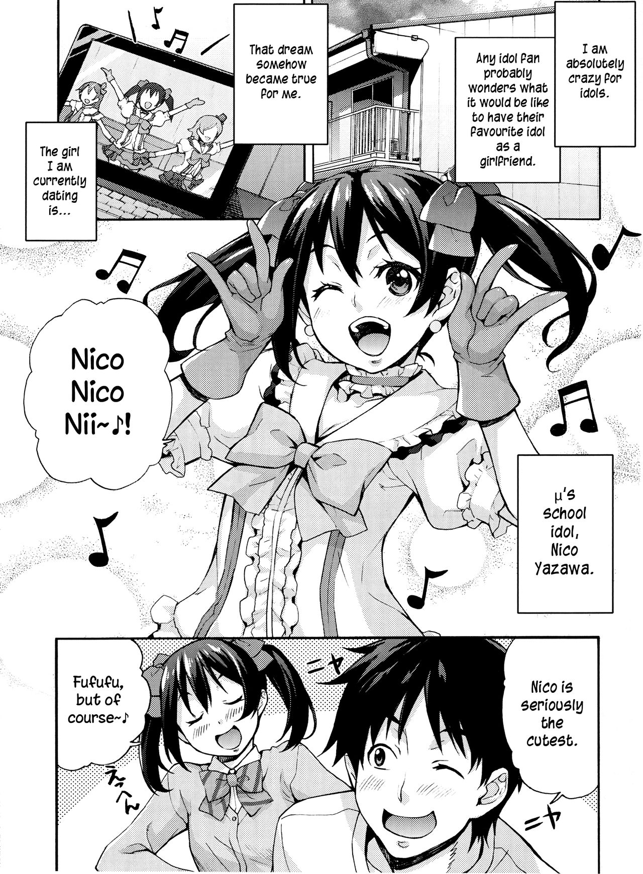 (C84) [Mix Fry (Takurou)] Nico-nii Nama Sex (Love Live!) [English] imagen número 2