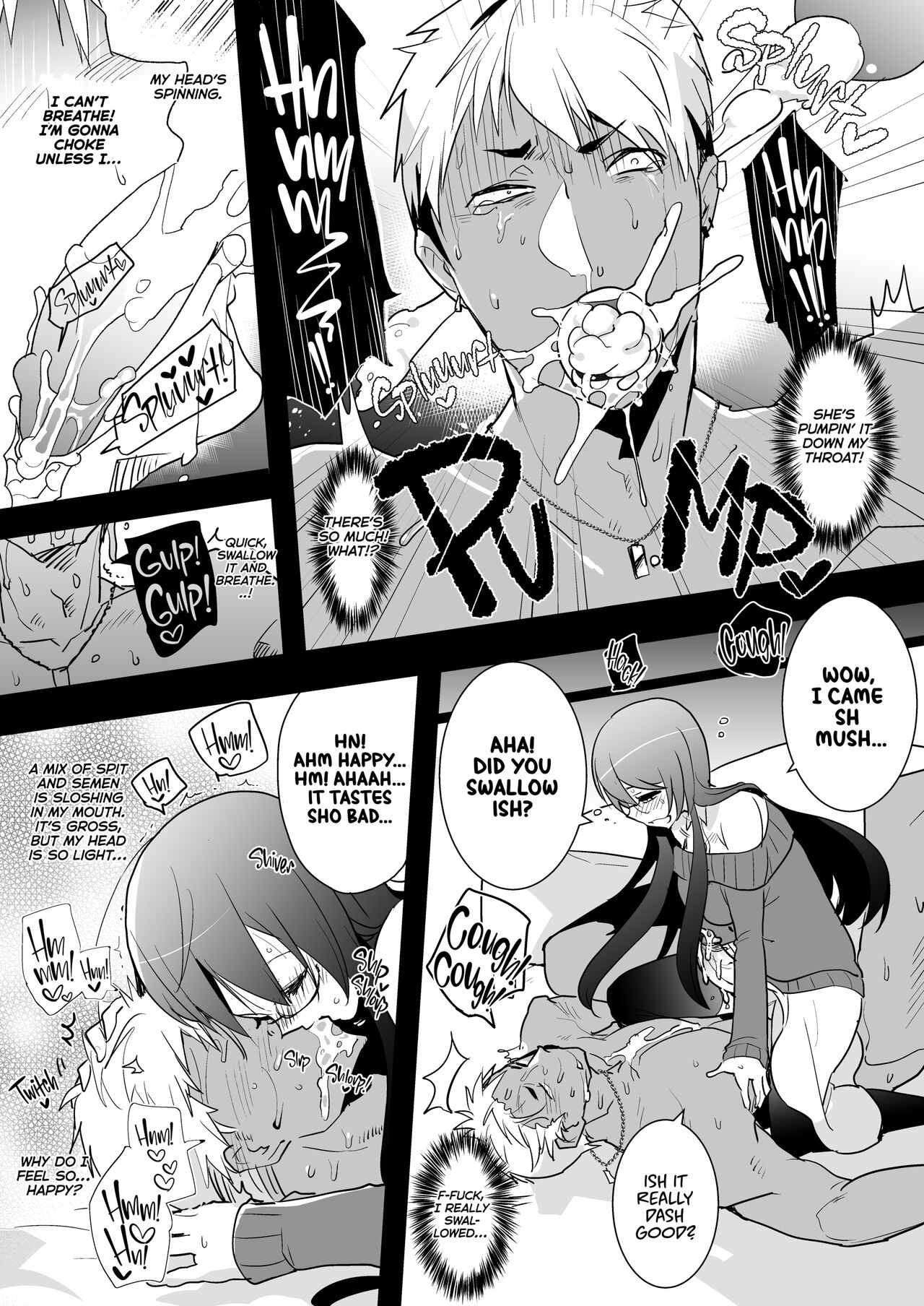 [Aimaitei Umami] Remember That Time I Rescued My Quiet Classmate and Went for a Quickie but Then Fell in Love With Futa Cock? 图片编号 10