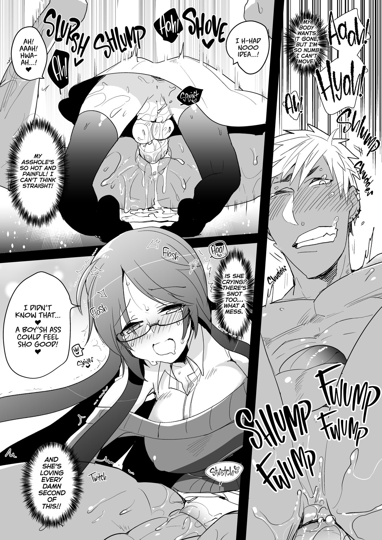 [Aimaitei Umami] Remember That Time I Rescued My Quiet Classmate and Went for a Quickie but Then Fell in Love With Futa Cock? 图片编号 13