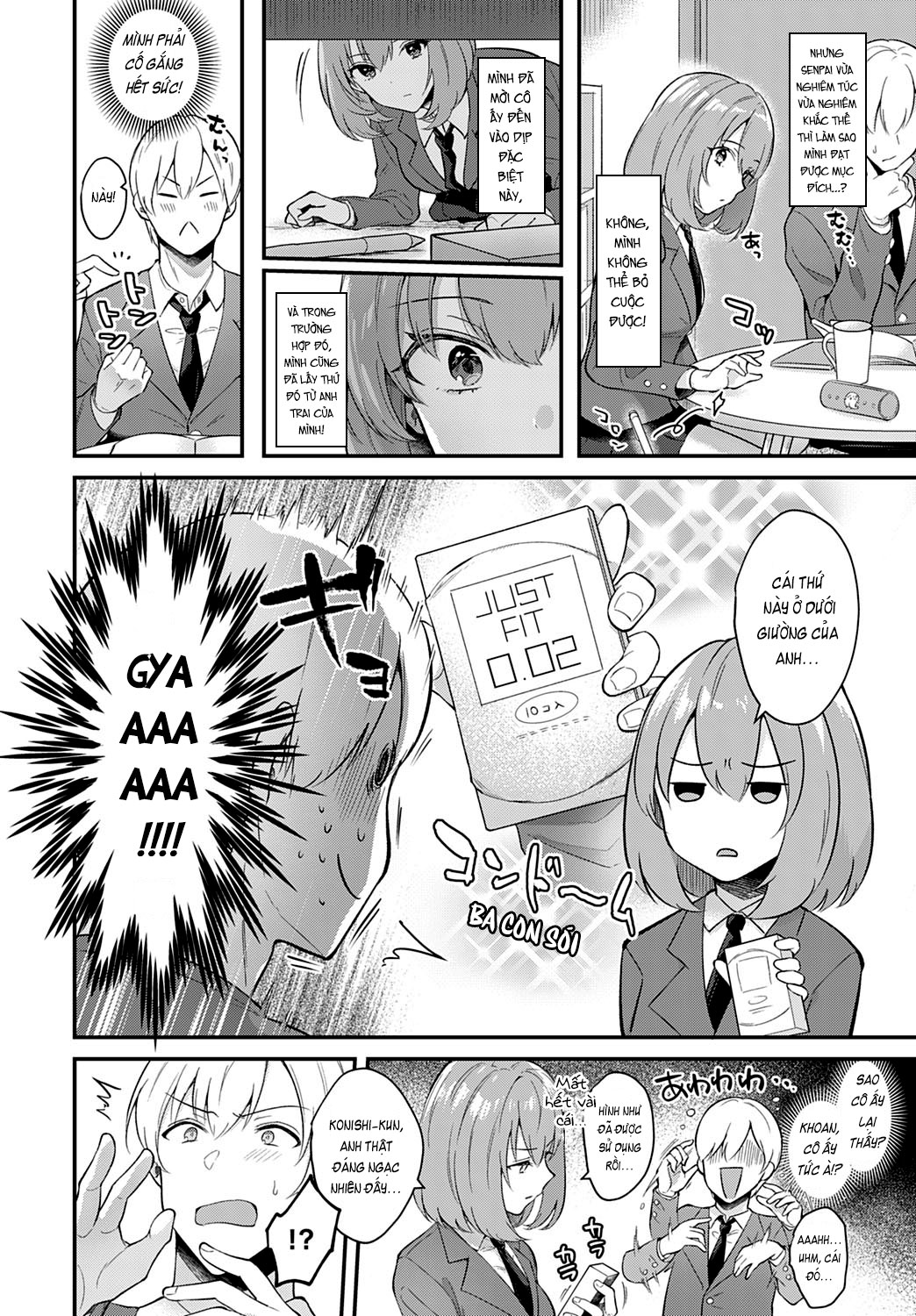 [Mashiro Shirako] Kanojo Face (COMIC Anthurium 2020-03) [Vietnamese] [Digital] image number 4