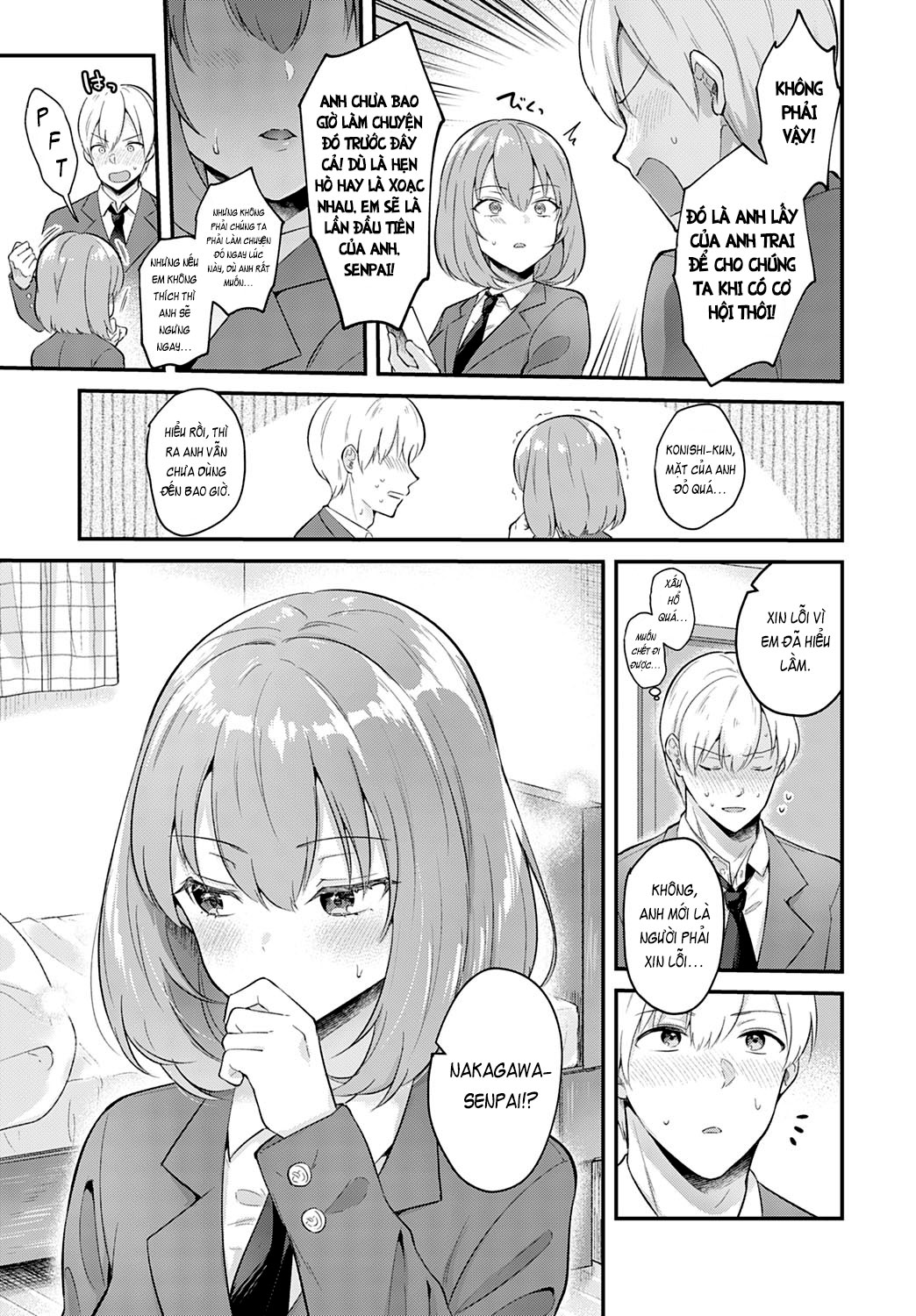 [Mashiro Shirako] Kanojo Face (COMIC Anthurium 2020-03) [Vietnamese] [Digital] image number 5