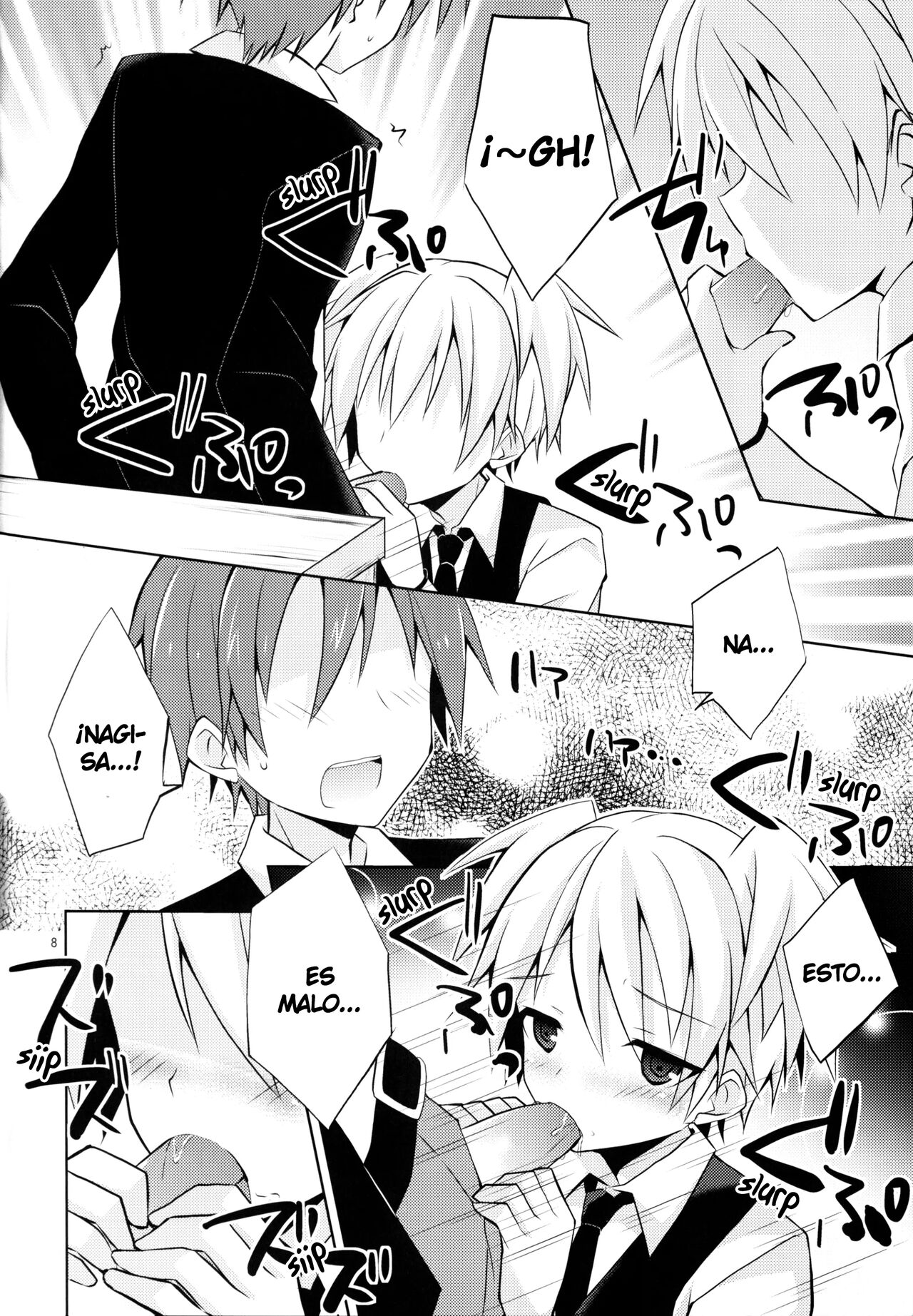 (HaruCC19) [Mimoton] Kimi ni Shika Dekinai Koto | Algo que solo tú puedes hacer (Ansatsu Kyoushitsu) [Spanish] [Yashoholic] numero di immagine  7