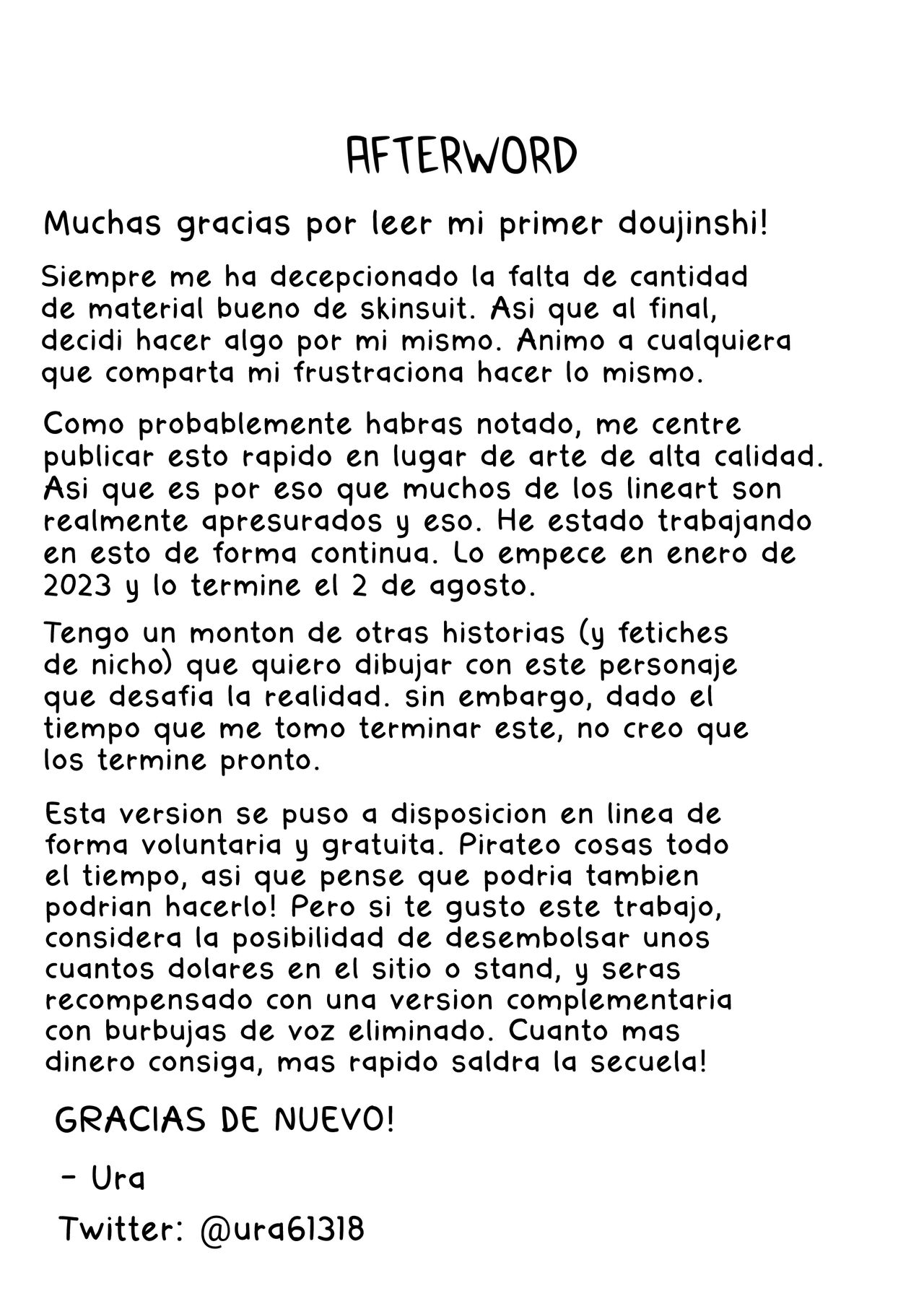 [Ura] Muri na Kanojo | Impossible Girlfriend [Spanish] [AVSwap - TF Scans] 이미지 번호 23