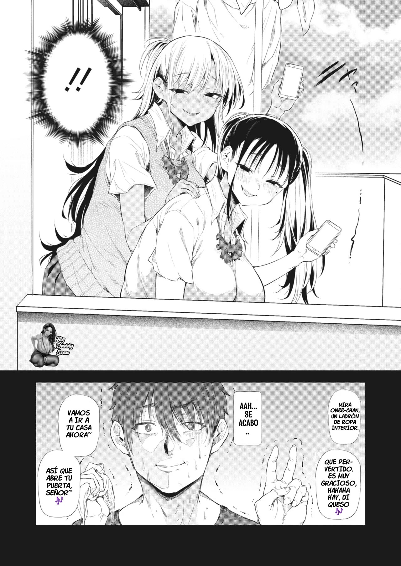 [Nusmusbim] Totte Torarete Shirokuro Gal Shimai | Ellas Captaron mi Crimen en Cámara (COMIC HOTMILK 2023-12) [Spanish] [BigDaddy Scan] [Digital] numero di immagine  5