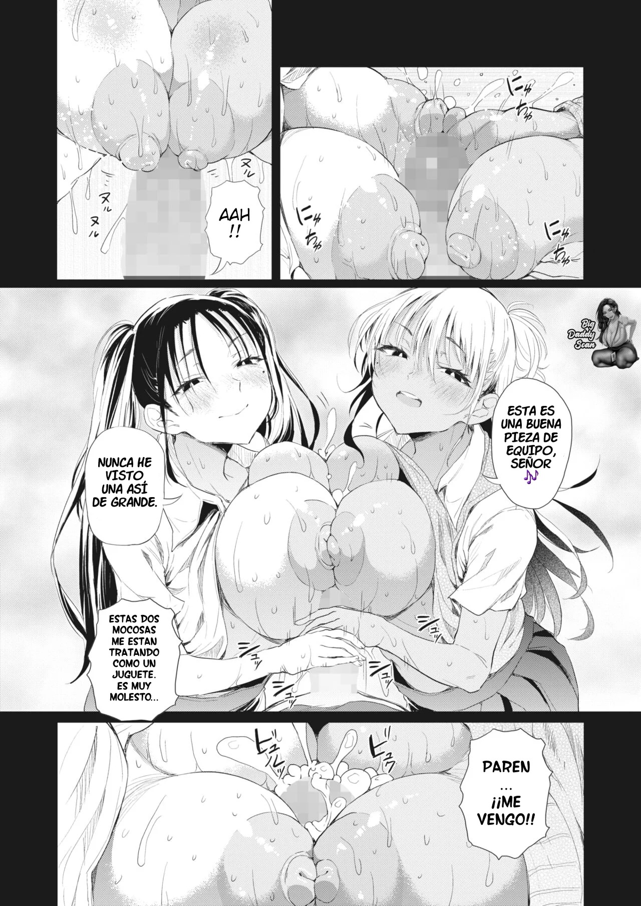 [Nusmusbim] Totte Torarete Shirokuro Gal Shimai | Ellas Captaron mi Crimen en Cámara (COMIC HOTMILK 2023-12) [Spanish] [BigDaddy Scan] [Digital] numero di immagine  12