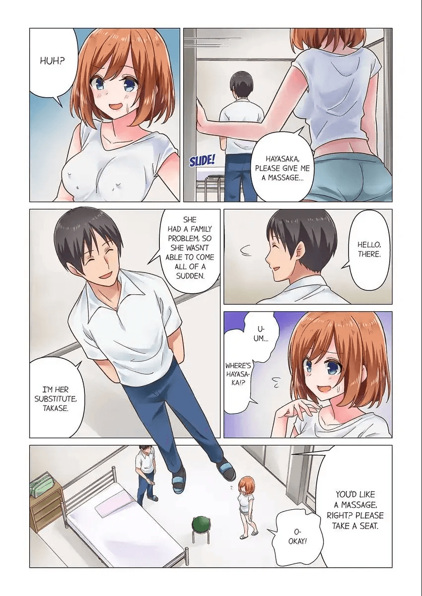 [Nanakusa Amane] Sakki Massāji-chū ni Tadesho?～ Suiei Joshi wa Ecchina Shigeki ni Yowasugite 1-3 | You Came During the Massage Earlier, Didn’t You? The Swimming Girl Is Weak Against Naughty Stimulus 1-3 [English] image number 5