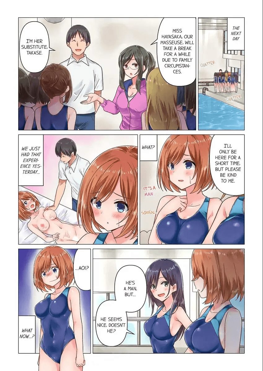[Nanakusa Amane] Sakki Massāji-chū ni Tadesho?～ Suiei Joshi wa Ecchina Shigeki ni Yowasugite 1-3 | You Came During the Massage Earlier, Didn’t You? The Swimming Girl Is Weak Against Naughty Stimulus 1-3 [English] image number 25
