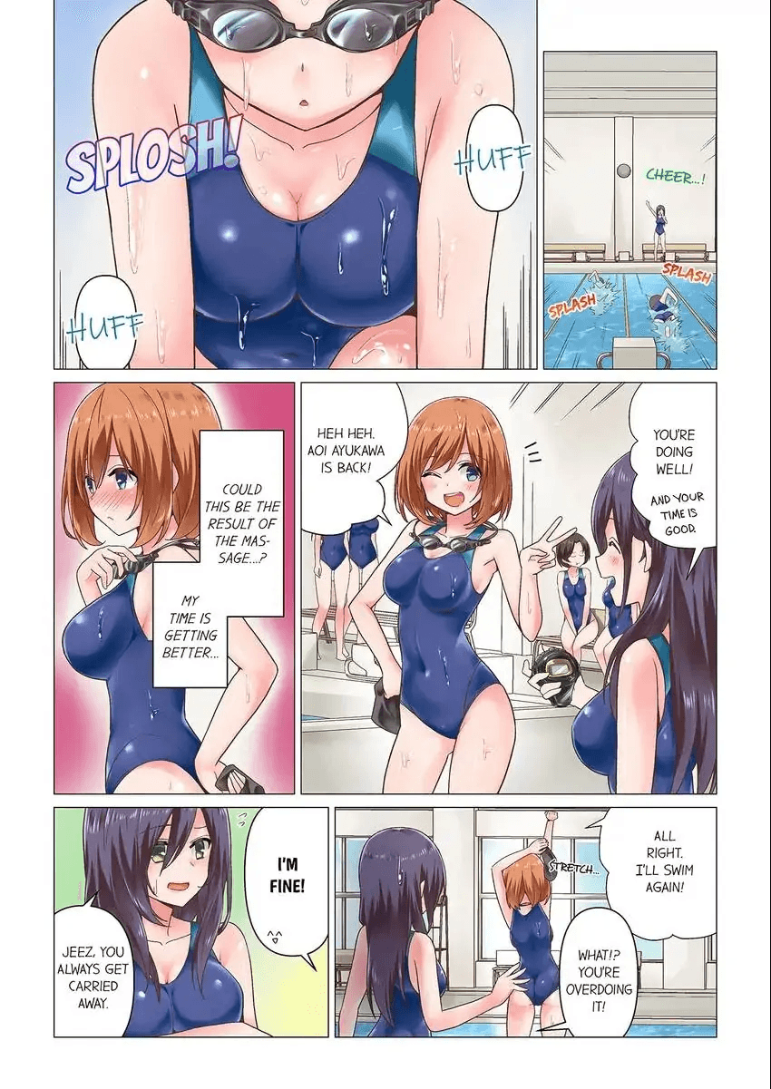 [Nanakusa Amane] Sakki Massāji-chū ni Tadesho?～ Suiei Joshi wa Ecchina Shigeki ni Yowasugite 1-3 | You Came During the Massage Earlier, Didn’t You? The Swimming Girl Is Weak Against Naughty Stimulus 1-3 [English] image number 28