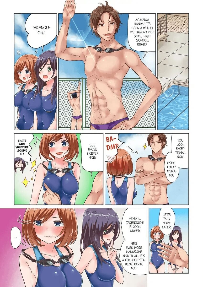 [Nanakusa Amane] Sakki Massāji-chū ni Tadesho?～ Suiei Joshi wa Ecchina Shigeki ni Yowasugite 1-3 | You Came During the Massage Earlier, Didn’t You? The Swimming Girl Is Weak Against Naughty Stimulus 1-3 [English] image number 57