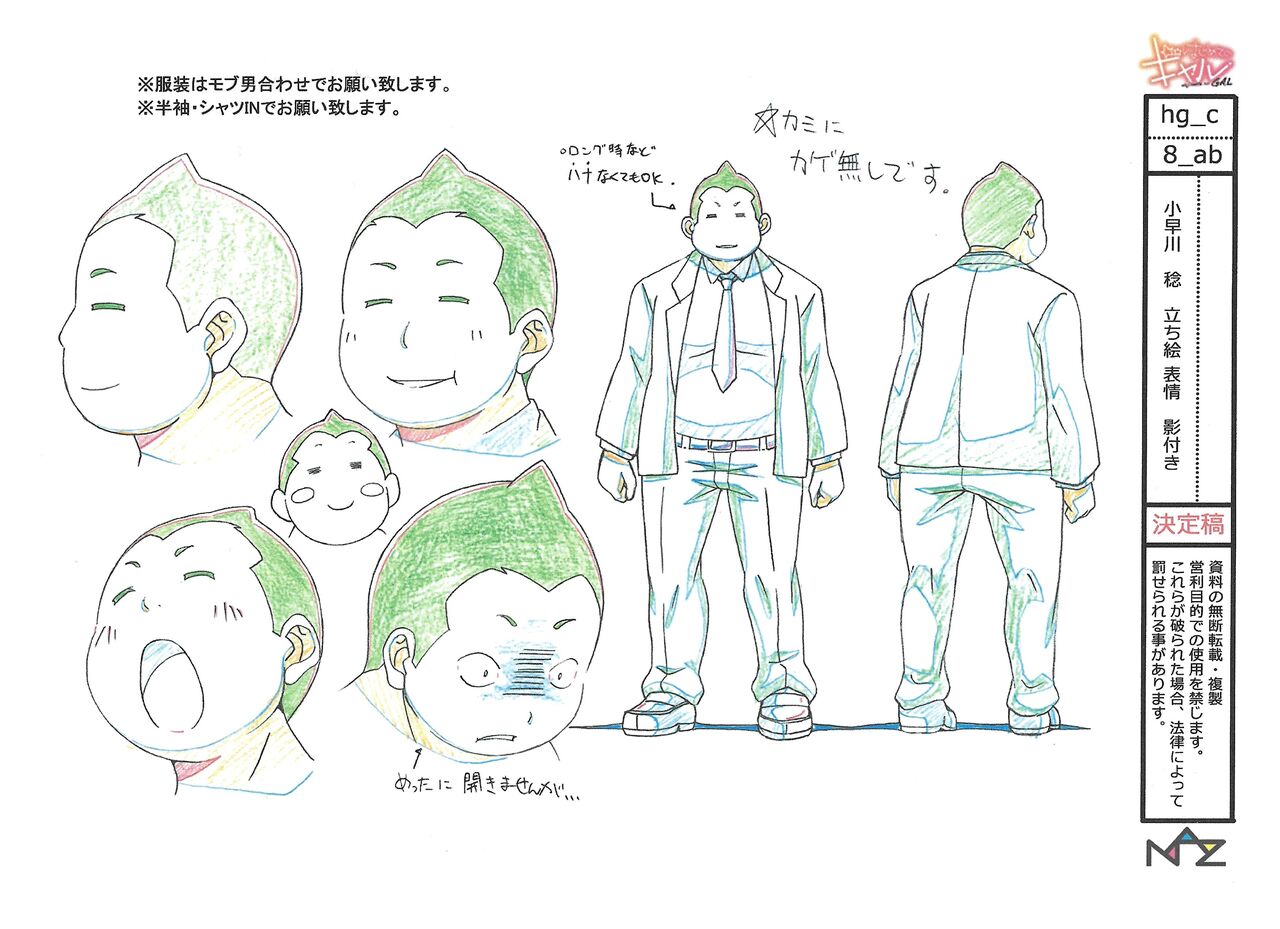 Hajimete no Gal Settei Bildnummer 42