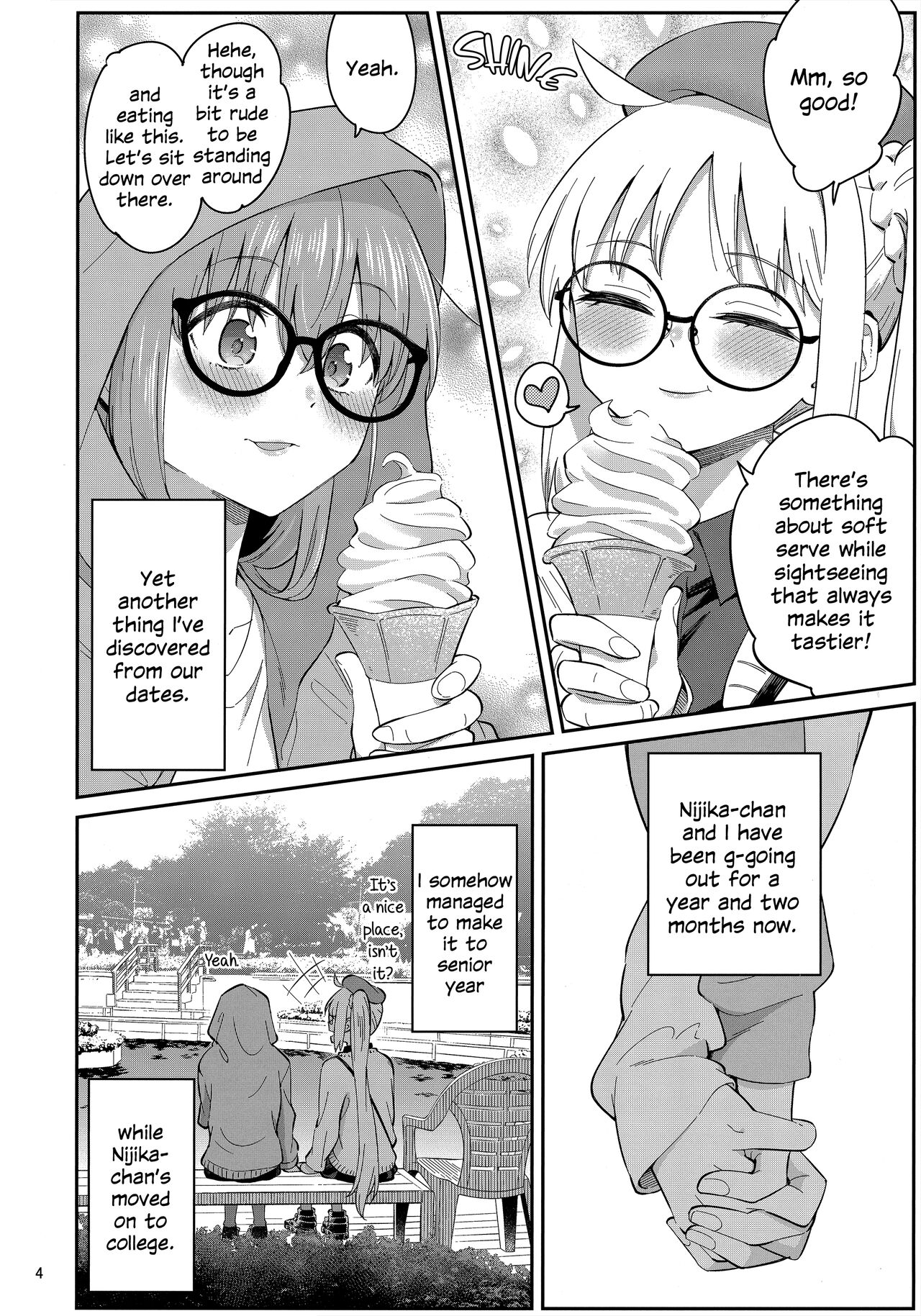 (C103) [Surface Tension (Orikuchi Hirata)] Netsu o Mazete Shin o Tokashite | Melting Hearts With Melded Heat (Bocchi the Rock!) [English] 3eme image