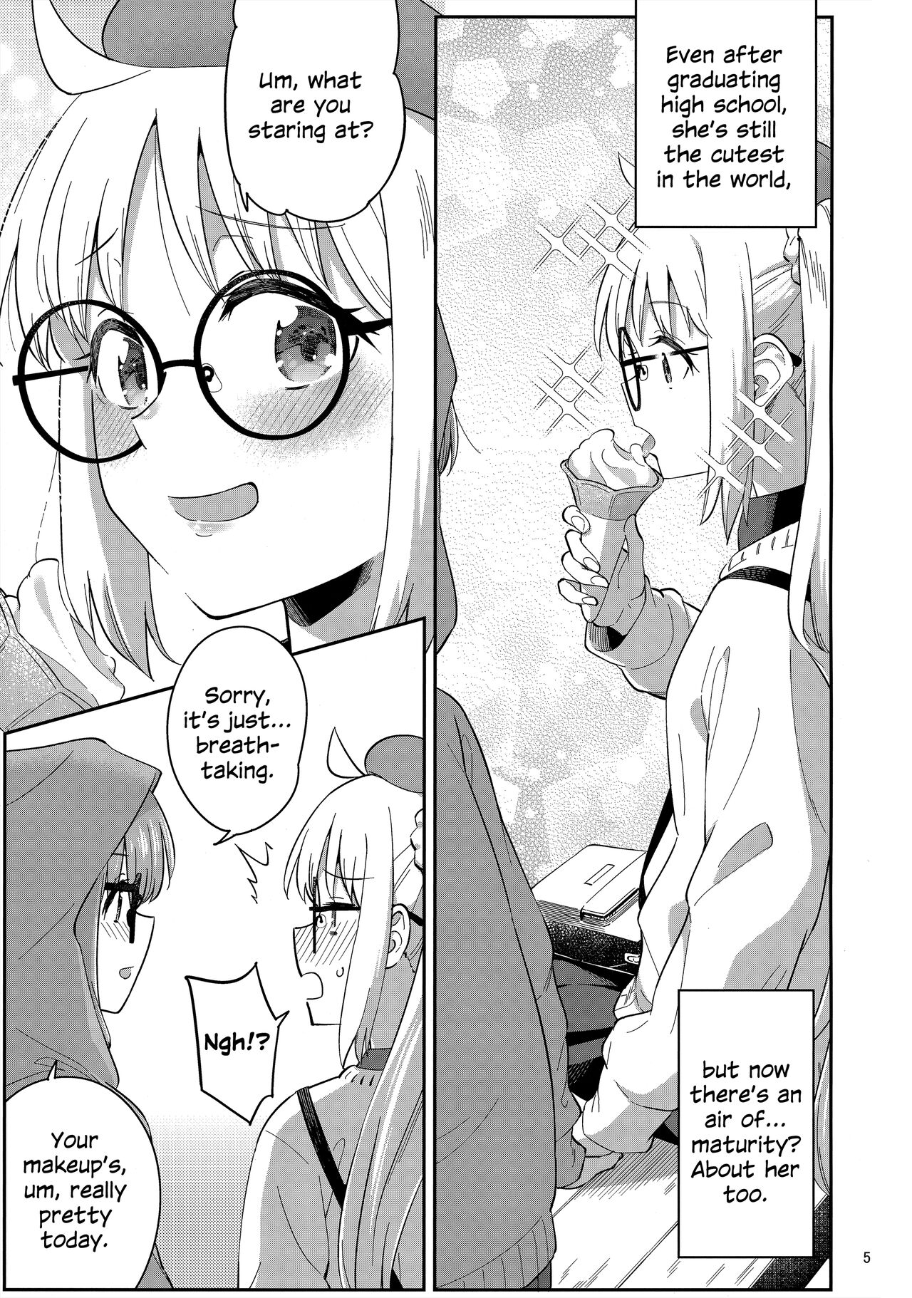 (C103) [Surface Tension (Orikuchi Hirata)] Netsu o Mazete Shin o Tokashite | Melting Hearts With Melded Heat (Bocchi the Rock!) [English] 4eme image