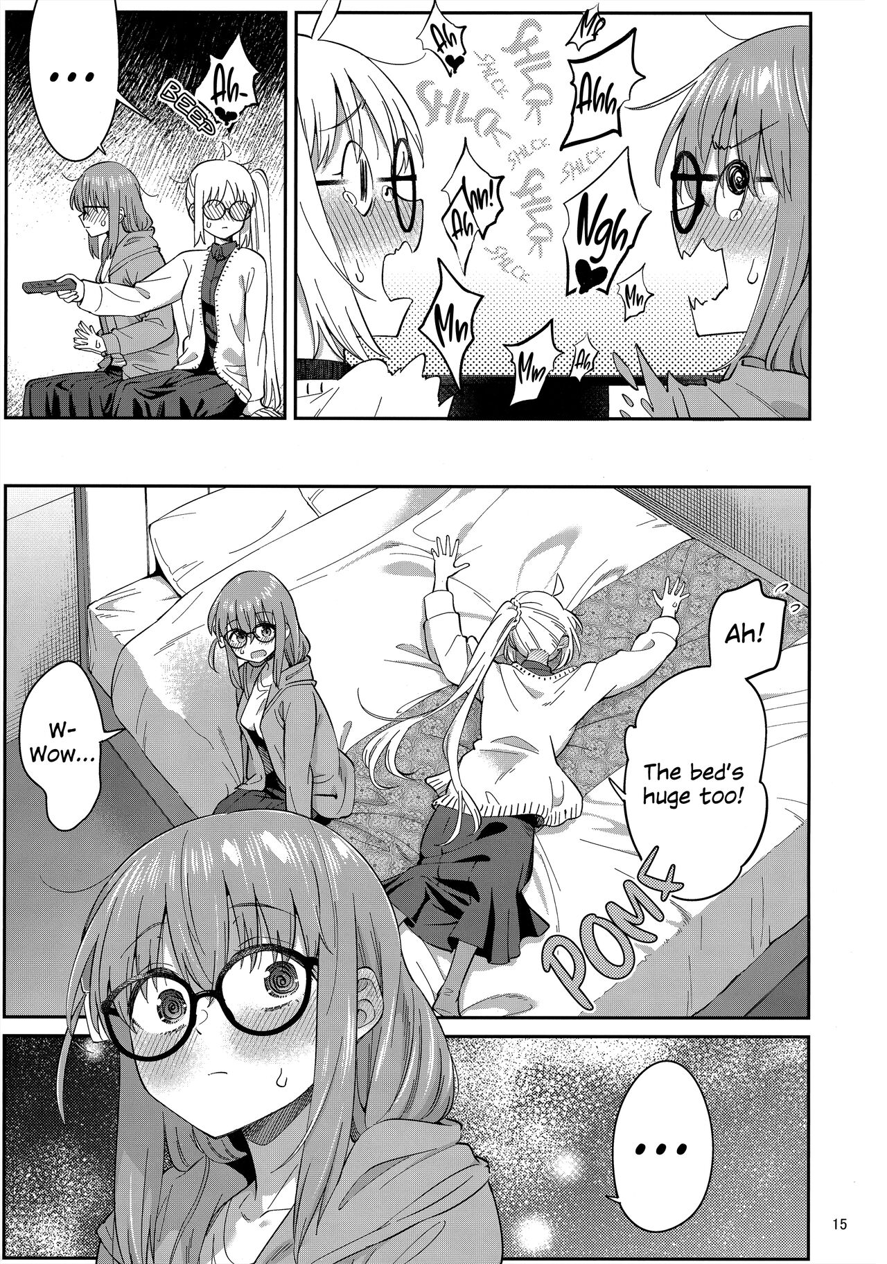 (C103) [Surface Tension (Orikuchi Hirata)] Netsu o Mazete Shin o Tokashite | Melting Hearts With Melded Heat (Bocchi the Rock!) [English] 14eme image