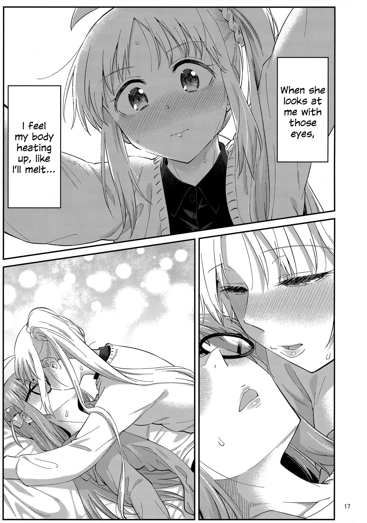 (C103) [Surface Tension (Orikuchi Hirata)] Netsu o Mazete Shin o Tokashite | Melting Hearts With Melded Heat (Bocchi the Rock!) [English] 16eme image