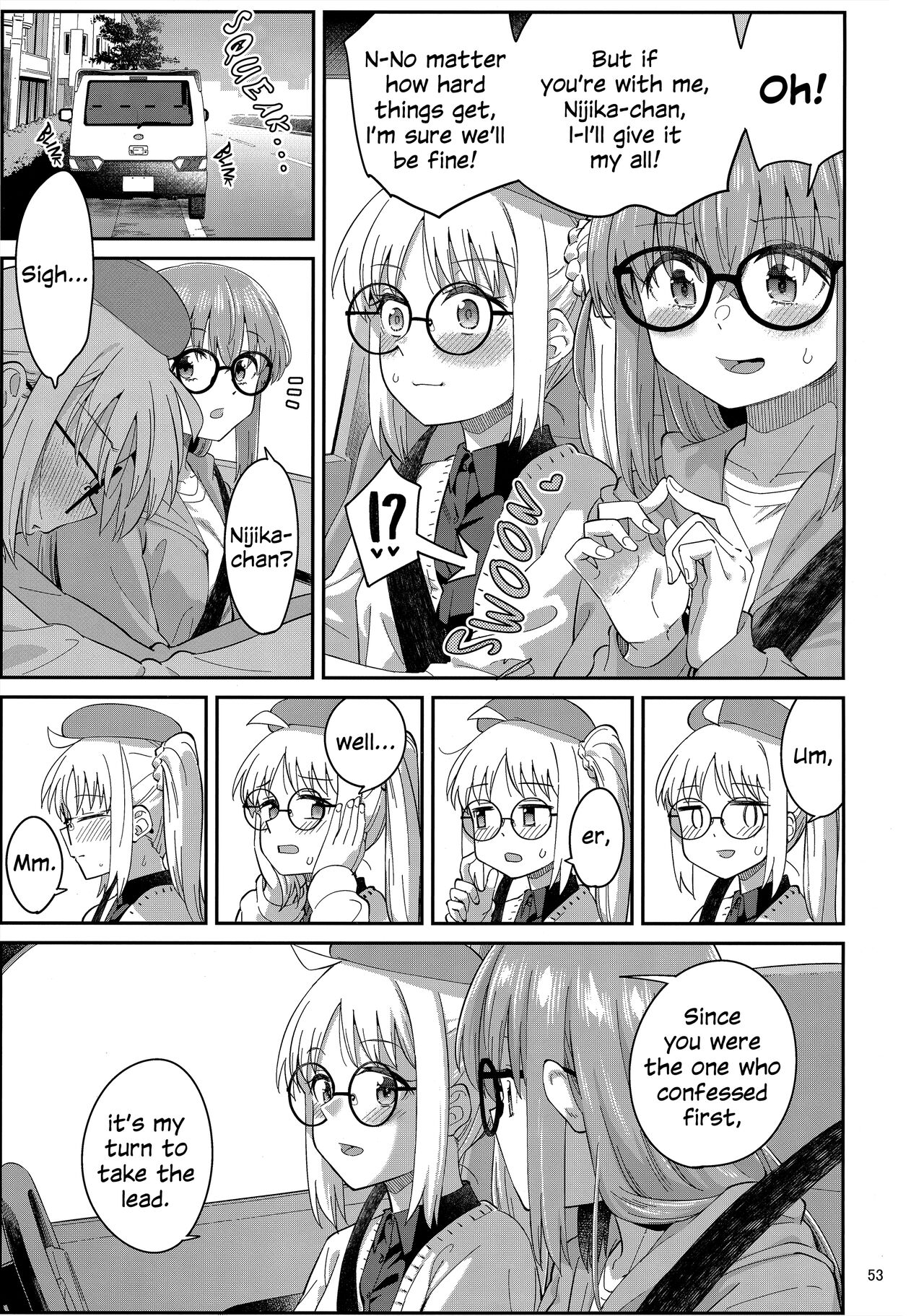 (C103) [Surface Tension (Orikuchi Hirata)] Netsu o Mazete Shin o Tokashite | Melting Hearts With Melded Heat (Bocchi the Rock!) [English] 52eme image