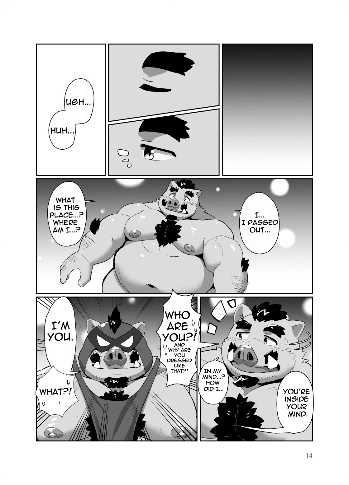 [Kyouretsu Hiyougeka (Beat-kun)] Roshutsu Hentai Dosukebear Vol.2| Exhibitionist Pervert Dosukebear Vol.2 [English][The_Masked_Kemoner] [Digital] изображение № 13