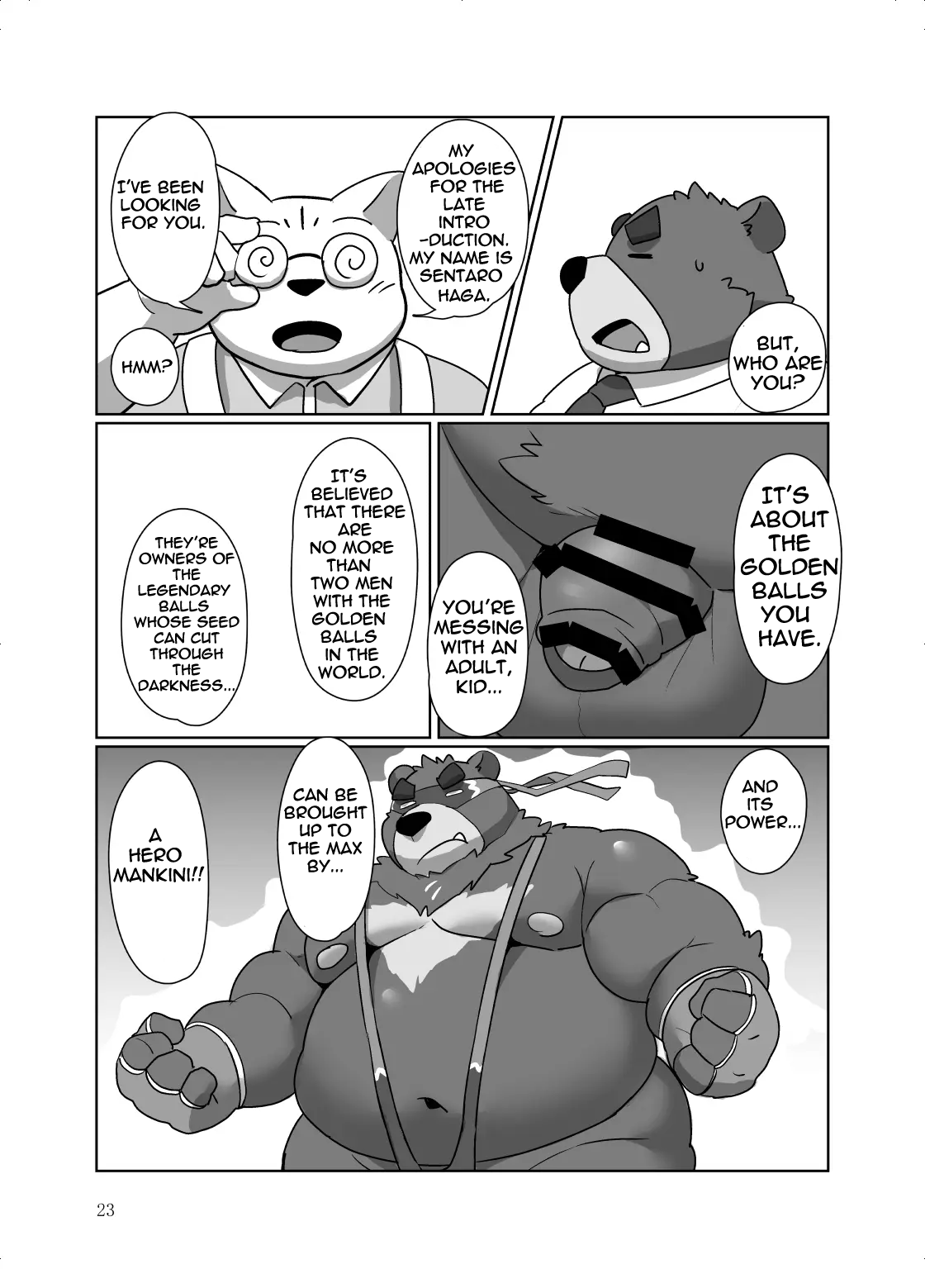 [Kyouretsu Hiyougeka (Beat-kun)] Roshutsu Hentai Dosukebear Vol.2| Exhibitionist Pervert Dosukebear Vol.2 [English][The_Masked_Kemoner] [Digital] изображение № 22