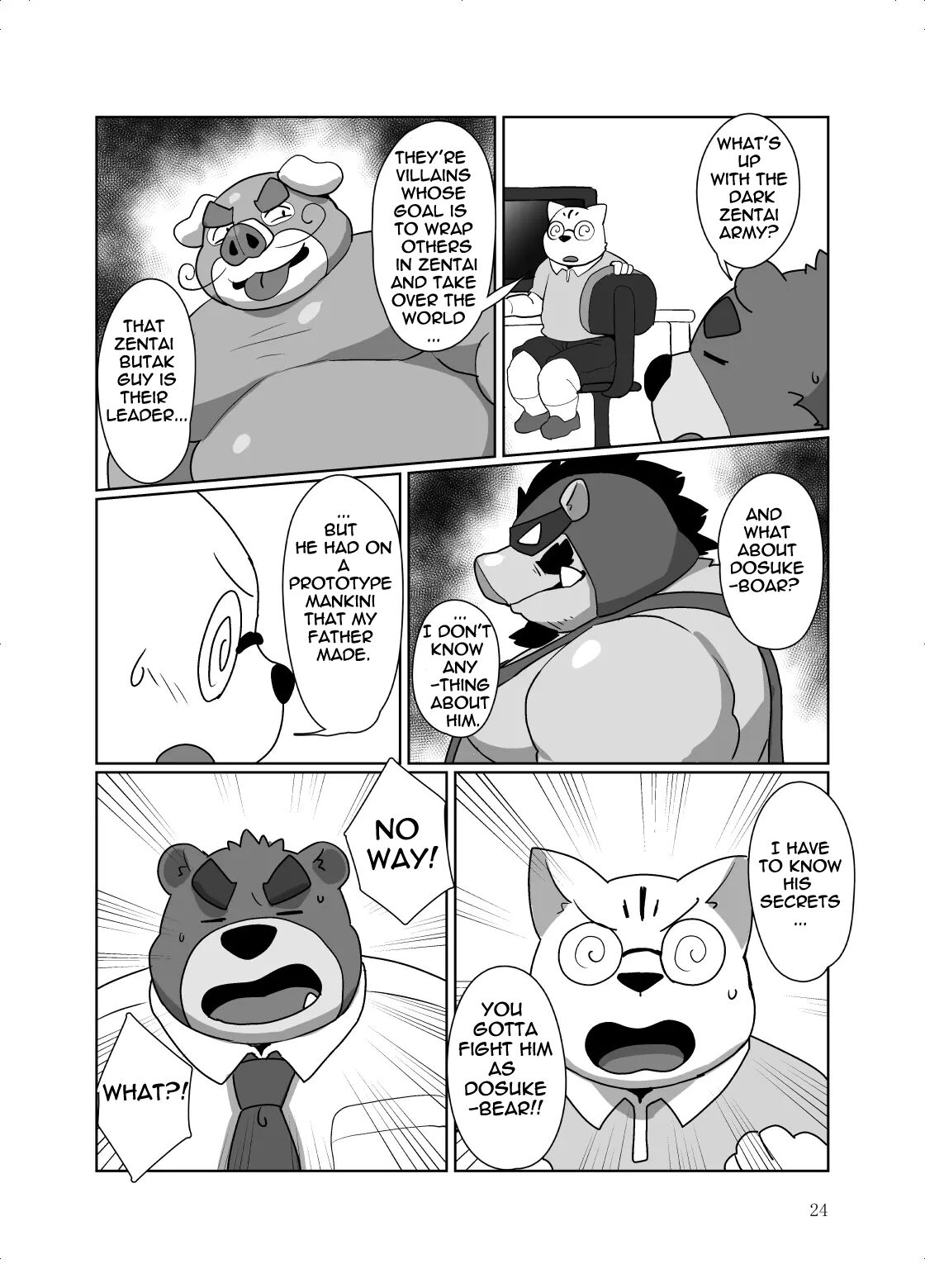 [Kyouretsu Hiyougeka (Beat-kun)] Roshutsu Hentai Dosukebear Vol.2| Exhibitionist Pervert Dosukebear Vol.2 [English][The_Masked_Kemoner] [Digital] изображение № 23