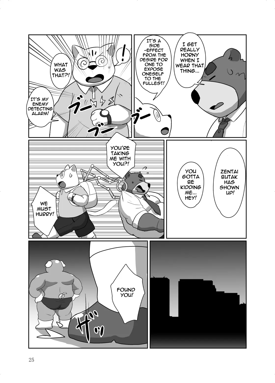 [Kyouretsu Hiyougeka (Beat-kun)] Roshutsu Hentai Dosukebear Vol.2| Exhibitionist Pervert Dosukebear Vol.2 [English][The_Masked_Kemoner] [Digital] изображение № 24