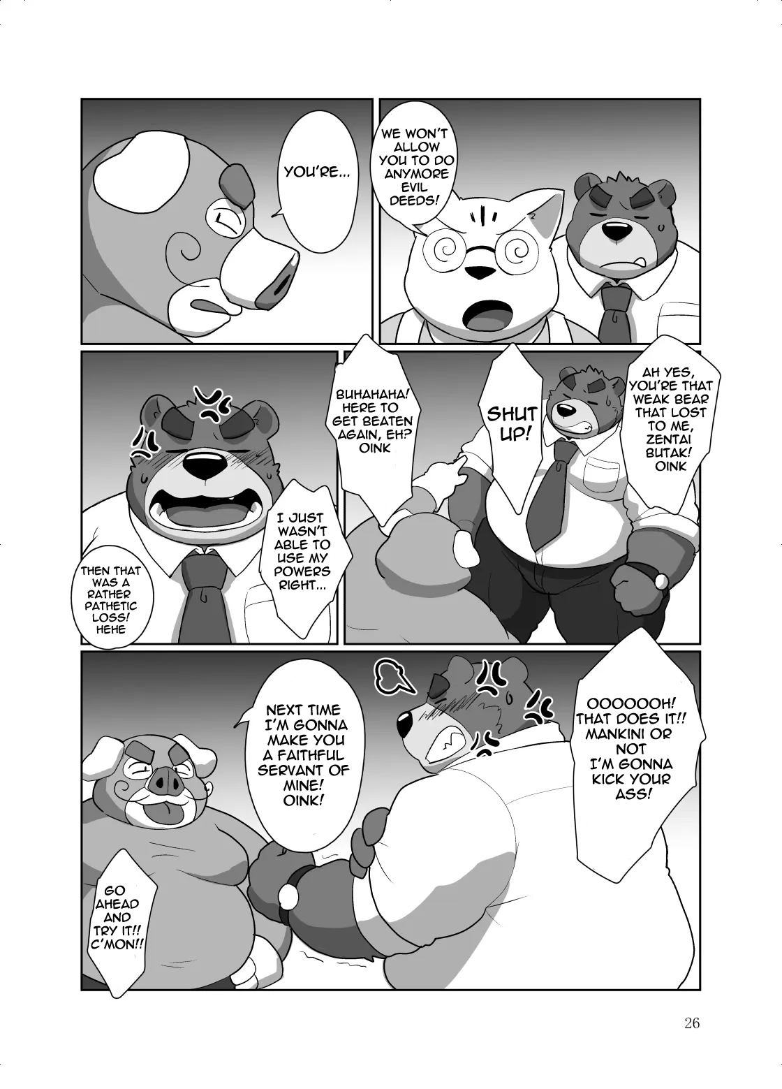 [Kyouretsu Hiyougeka (Beat-kun)] Roshutsu Hentai Dosukebear Vol.2| Exhibitionist Pervert Dosukebear Vol.2 [English][The_Masked_Kemoner] [Digital] изображение № 25