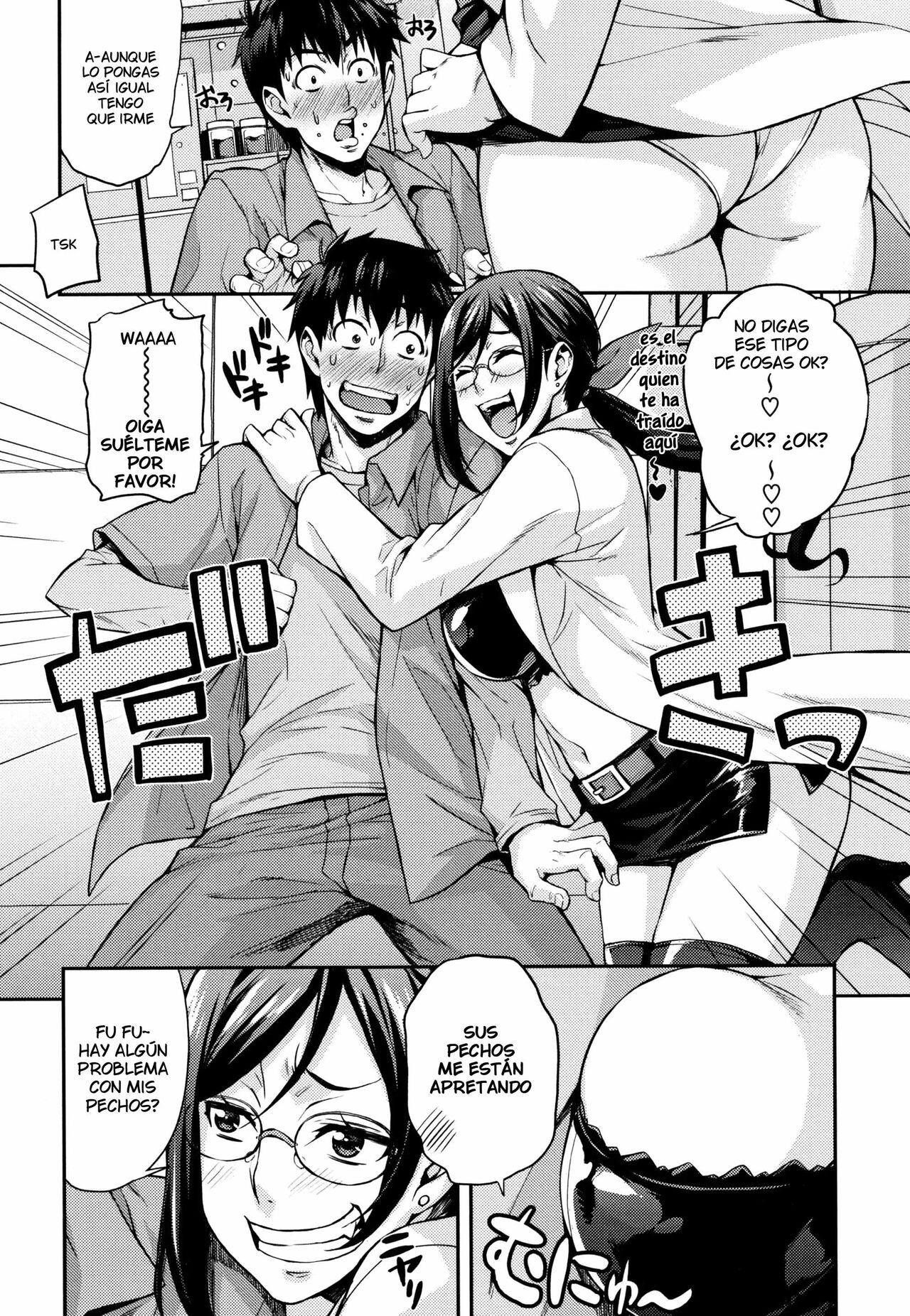 [Takurou] Rika no Kenkyuushitsu: Report File Choujin ni naru~X (Rica no Kenkyuushitsu ~Chiteki na Rikeijo no Seitai~ Ch. 1) [Spanish] [Harenchi no Fansub] numero di immagine  4