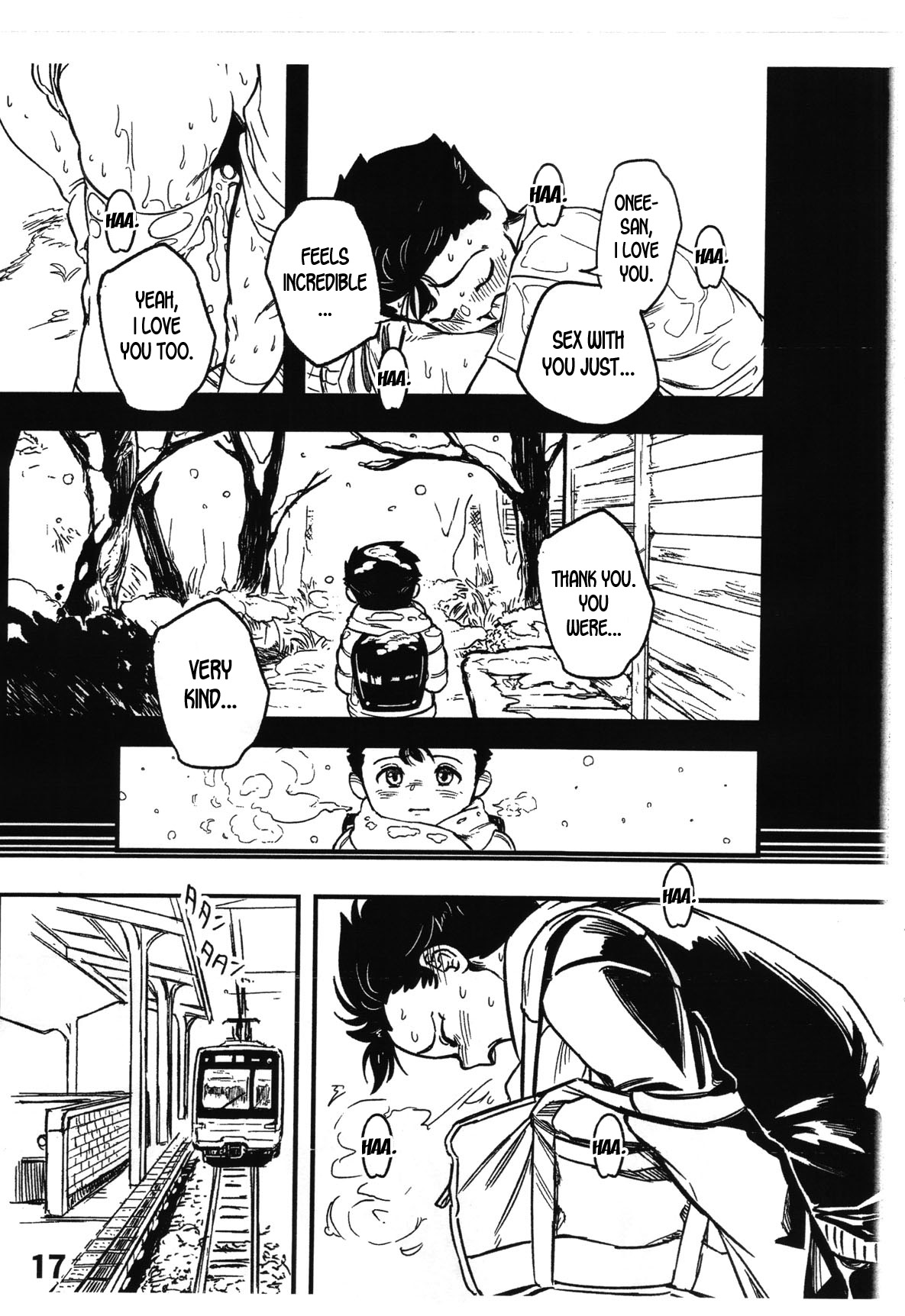 (C97) [mamoru_soup (MAMO)] Boku ga Suki Datta Hito. [English] [desudesu] image number 17