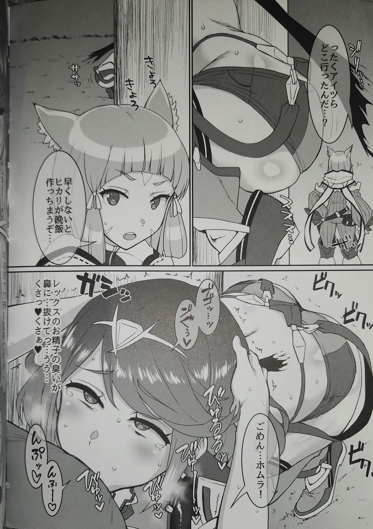 [ParadiseGom (Gorgonzola)]Homu Shabu (Xenoblade Chronicles 2)(low quality scan) 图片编号 6