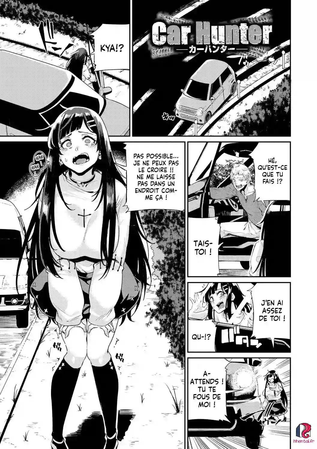 [Yumoteliuce] Car Hunter (JK Manual) [French] [Histoire d'Hentai] [Digital]