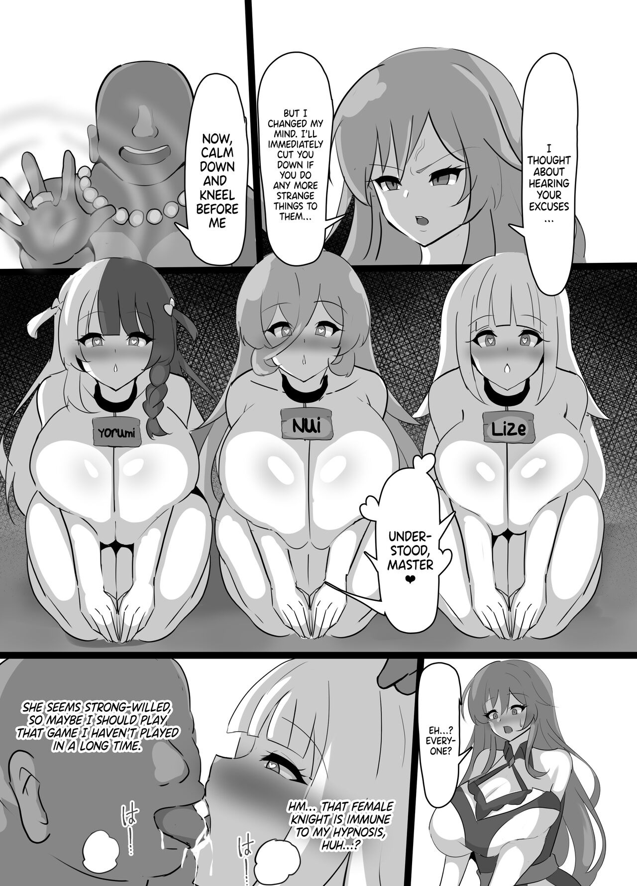[Coconut Milk (Ciel)] Kyonyuu Party Saimin | Hypnotizing The Huge Breast Party  (Lize Helesta, Nui Sociere, Yorumi Rena) [English] {Doujins.com} [Digital] numero di immagine  20