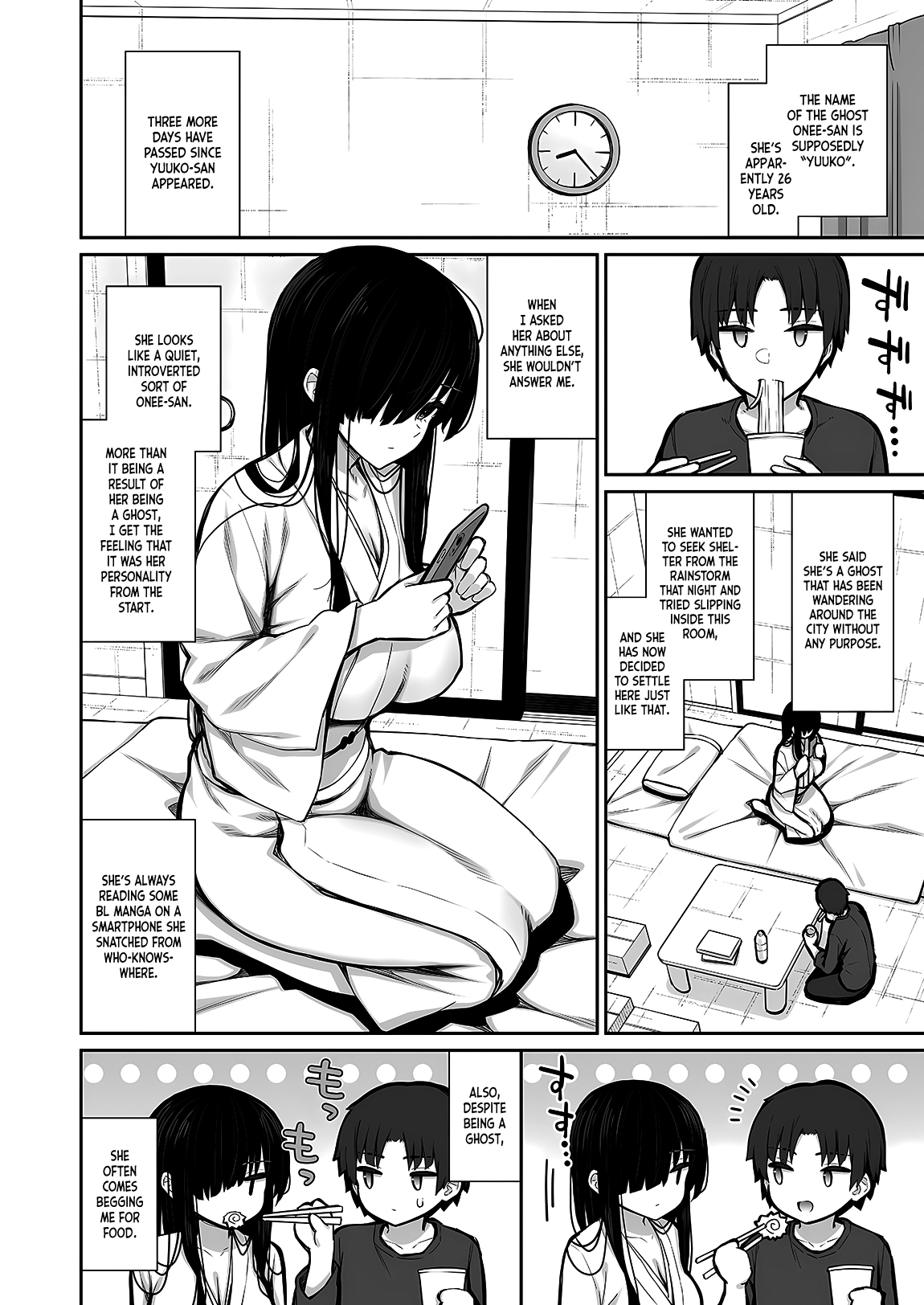 [Izure] Katte ni Sumitsuiteru InCha Yuurei no Karada o Suki Katte suru Hanashi | The Story Where I Do What I Please with the Body of the Introverted Ghost Who Simply Decided to Settle Here [English] [Omega Scans] image number 4