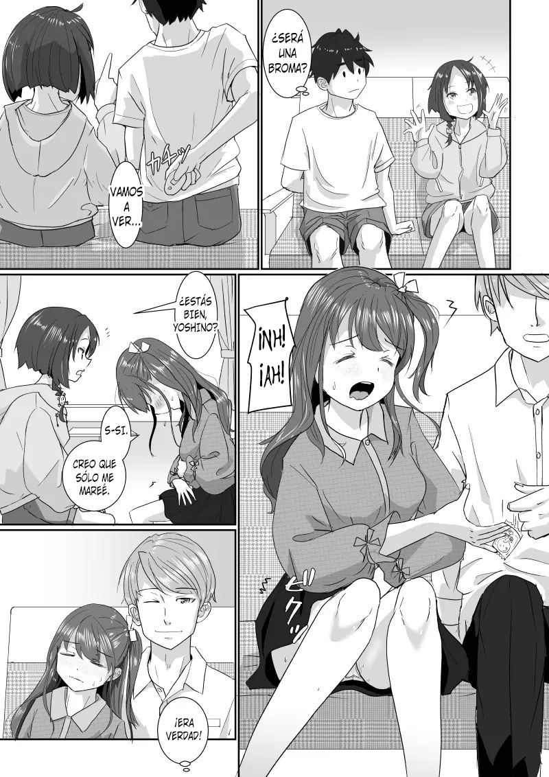 [Hato to Mugi (Ohshima Hato)] Onsen Swap Ryokou ~ Demo Koibito wa Uso de Honto wa Imouto!? | Viaje Swinger a las Aguas Termales ~ ¿¡Sólo que En Realidad no es Mi Novia, Sino Mi Hermana Menor!? [Spanish] [Unnamed team] [Digital] изображение № 6