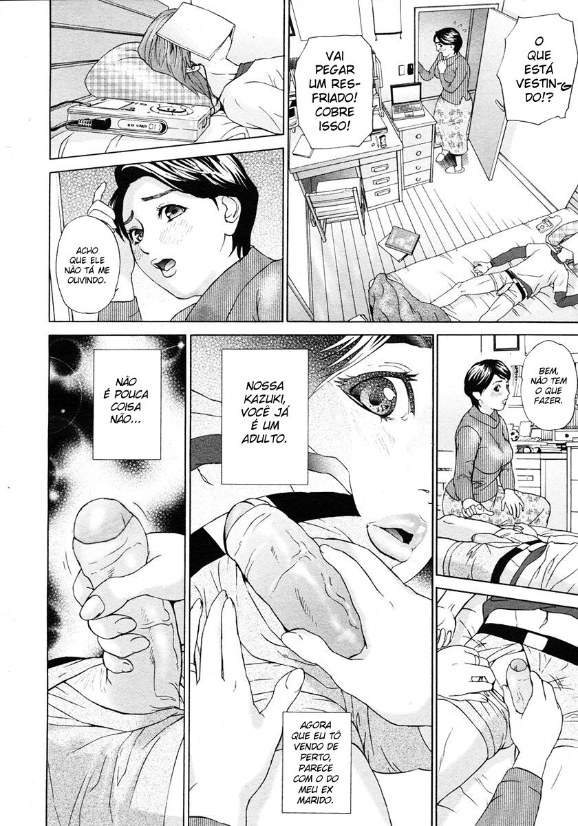 [Hyji] Kazoku Danran | Harmonious Family (COMIC Megastore 2007-03) [Portuguese-BR] [Lobozero] [Decensored] image number 2