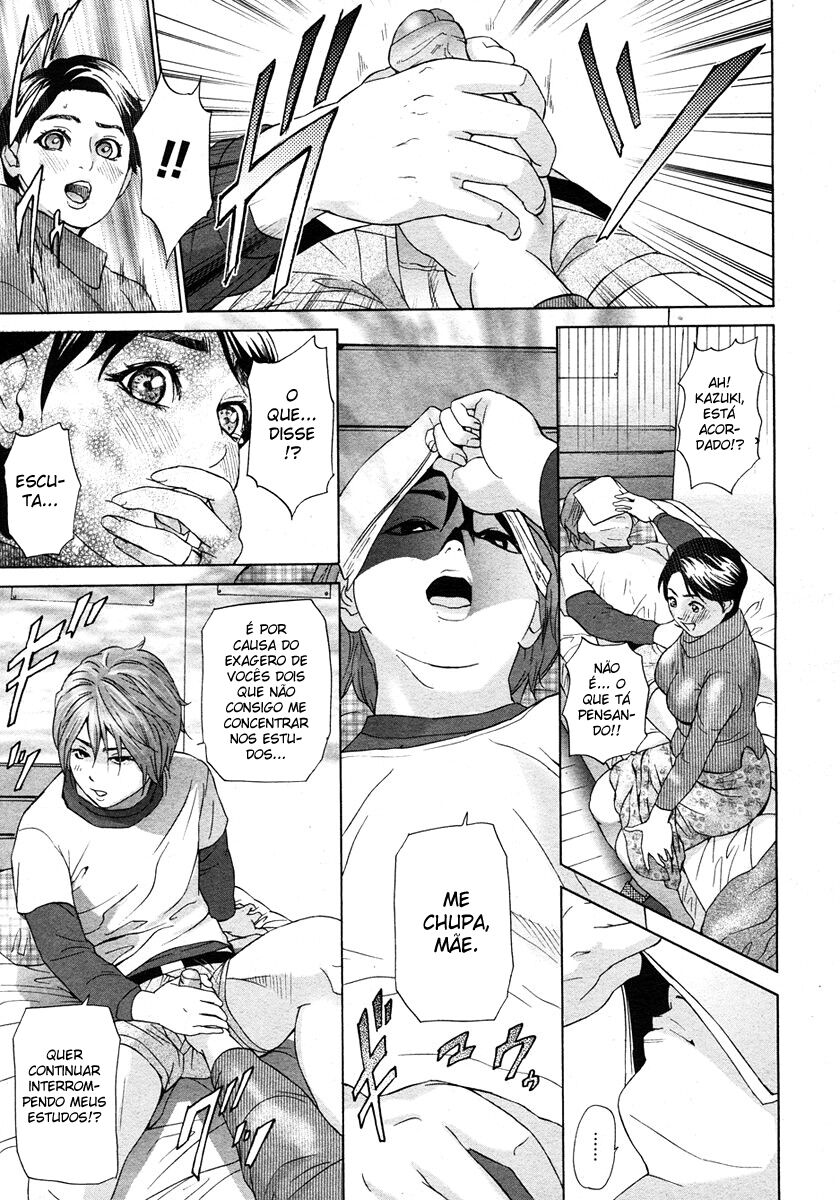 [Hyji] Kazoku Danran | Harmonious Family (COMIC Megastore 2007-03) [Portuguese-BR] [Lobozero] [Decensored] image number 5